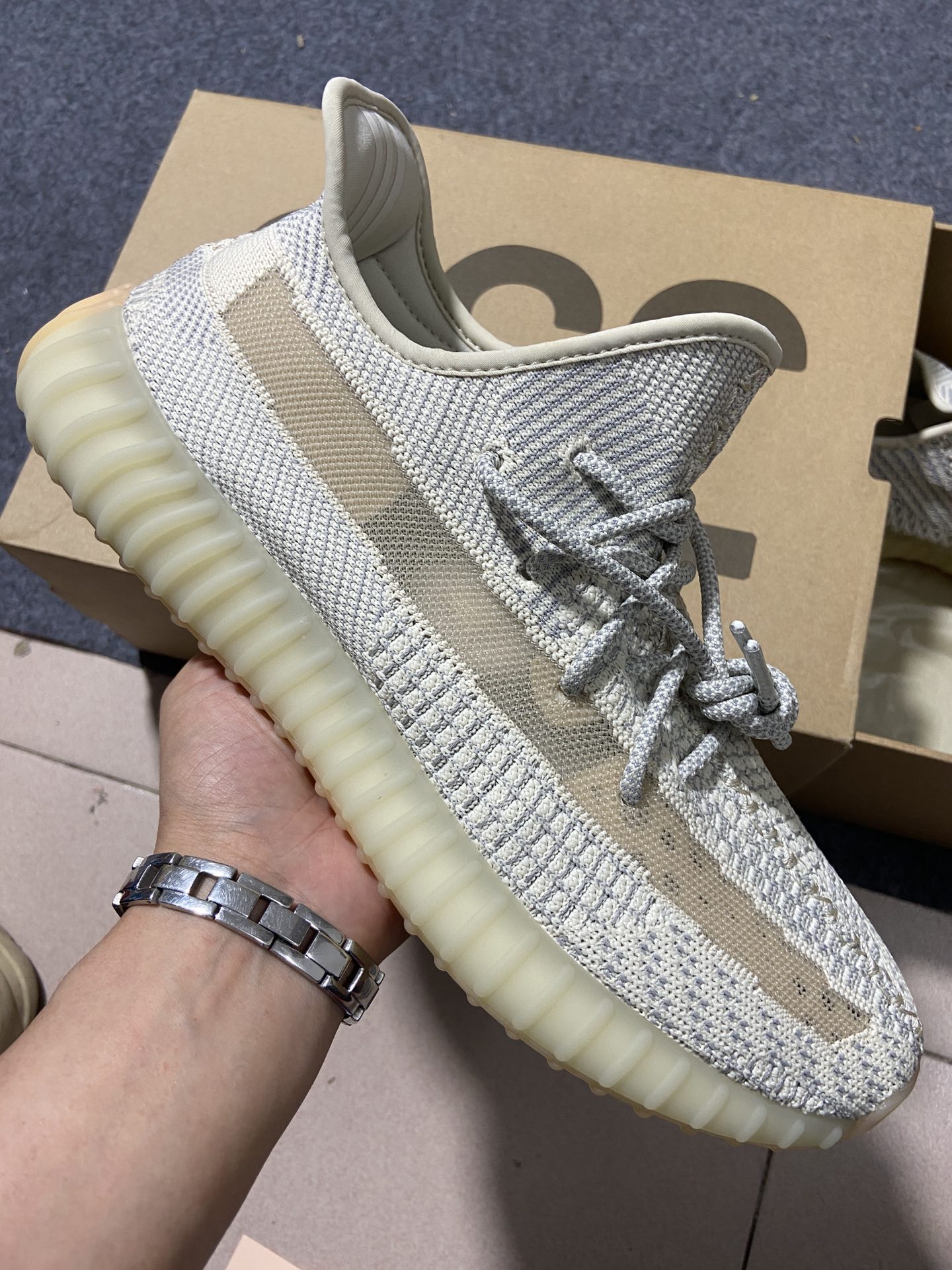 Yeezy须白天使尺码36-48C版出品-巴斯夫-Yeezy350BoostV2Lundmark须白天使