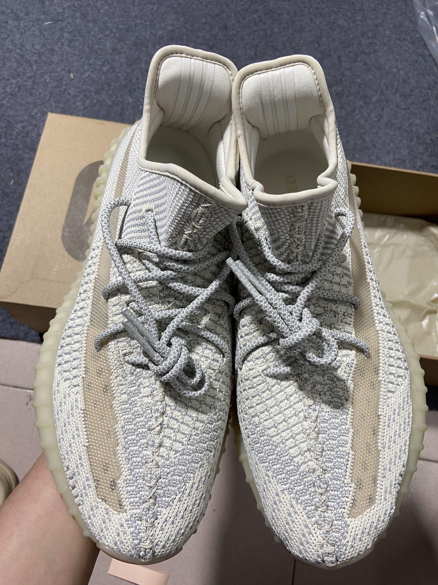 Yeezy须白天使尺码36-48C版出品-巴斯夫-Yeezy350BoostV2Lundmark须白天使