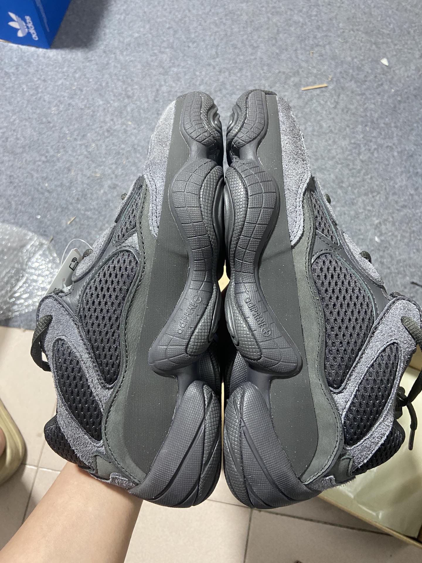 Yeezy500黑武士鞋码36-48偏小0.5纯原出品-OriginalsYeezy500Utility