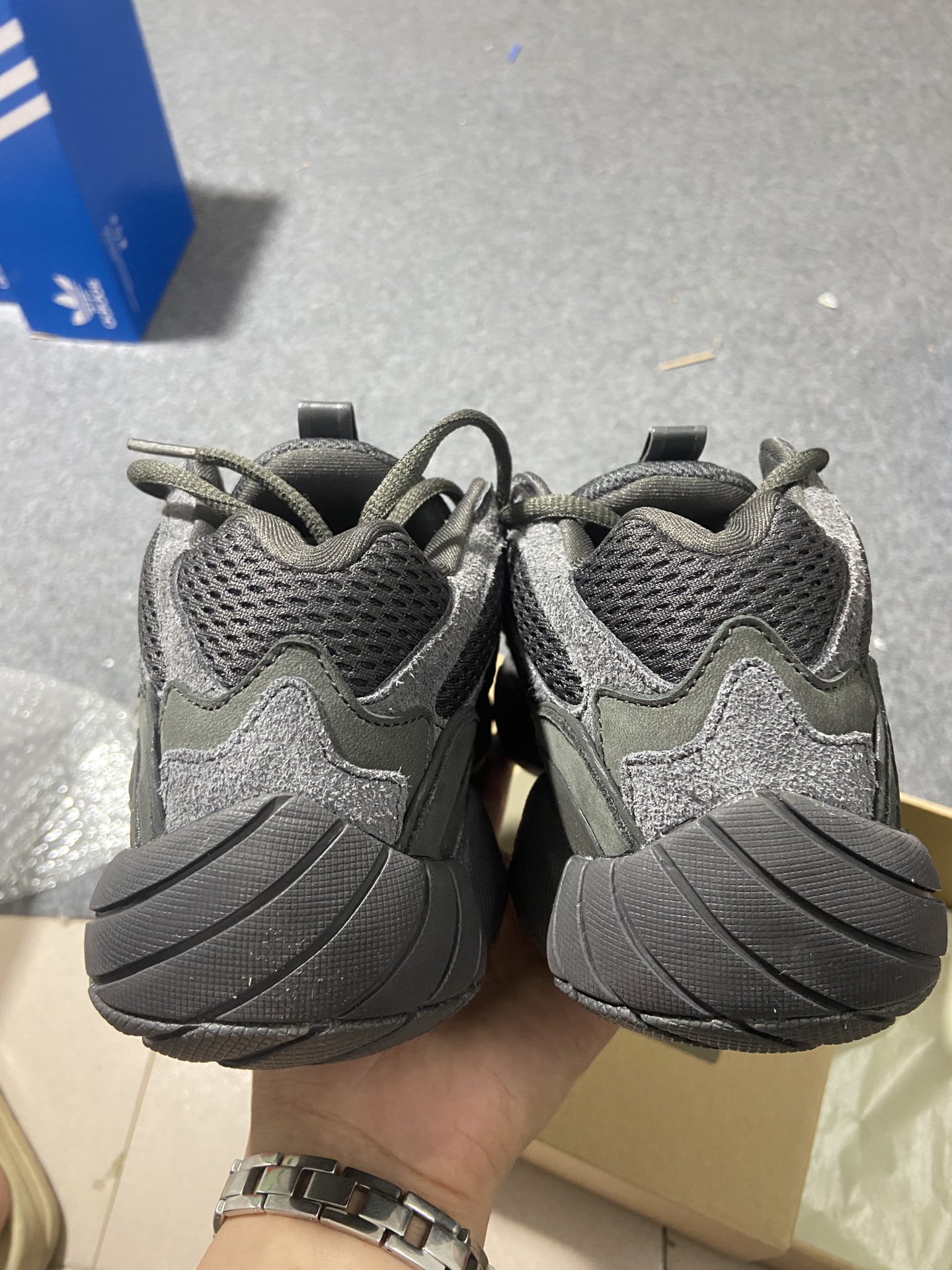 Yeezy500黑武士鞋码36-48偏小0.5纯原出品-OriginalsYeezy500Utility