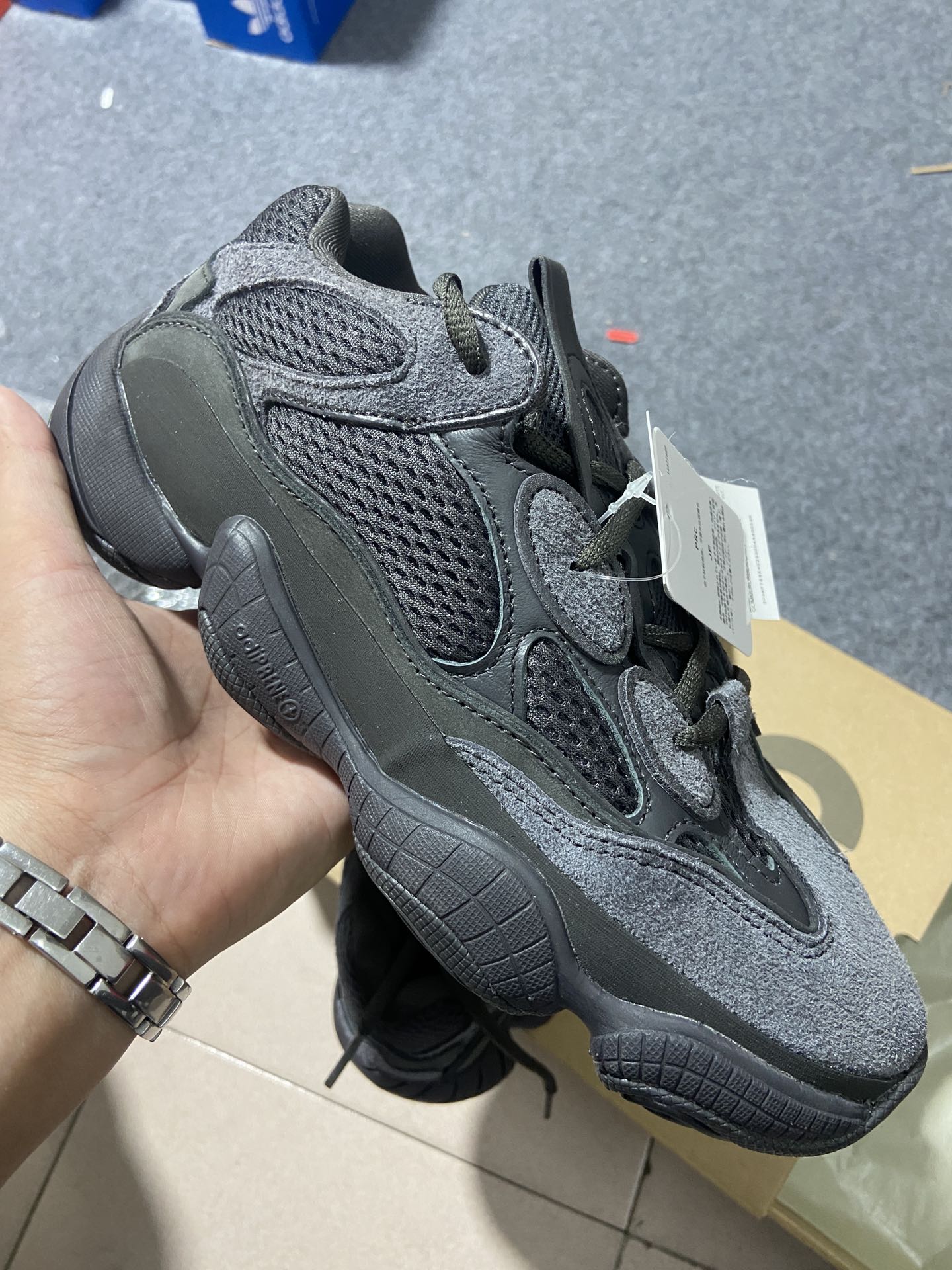 Yeezy500黑武士鞋码36-48偏小0.5纯原出品-OriginalsYeezy500Utility