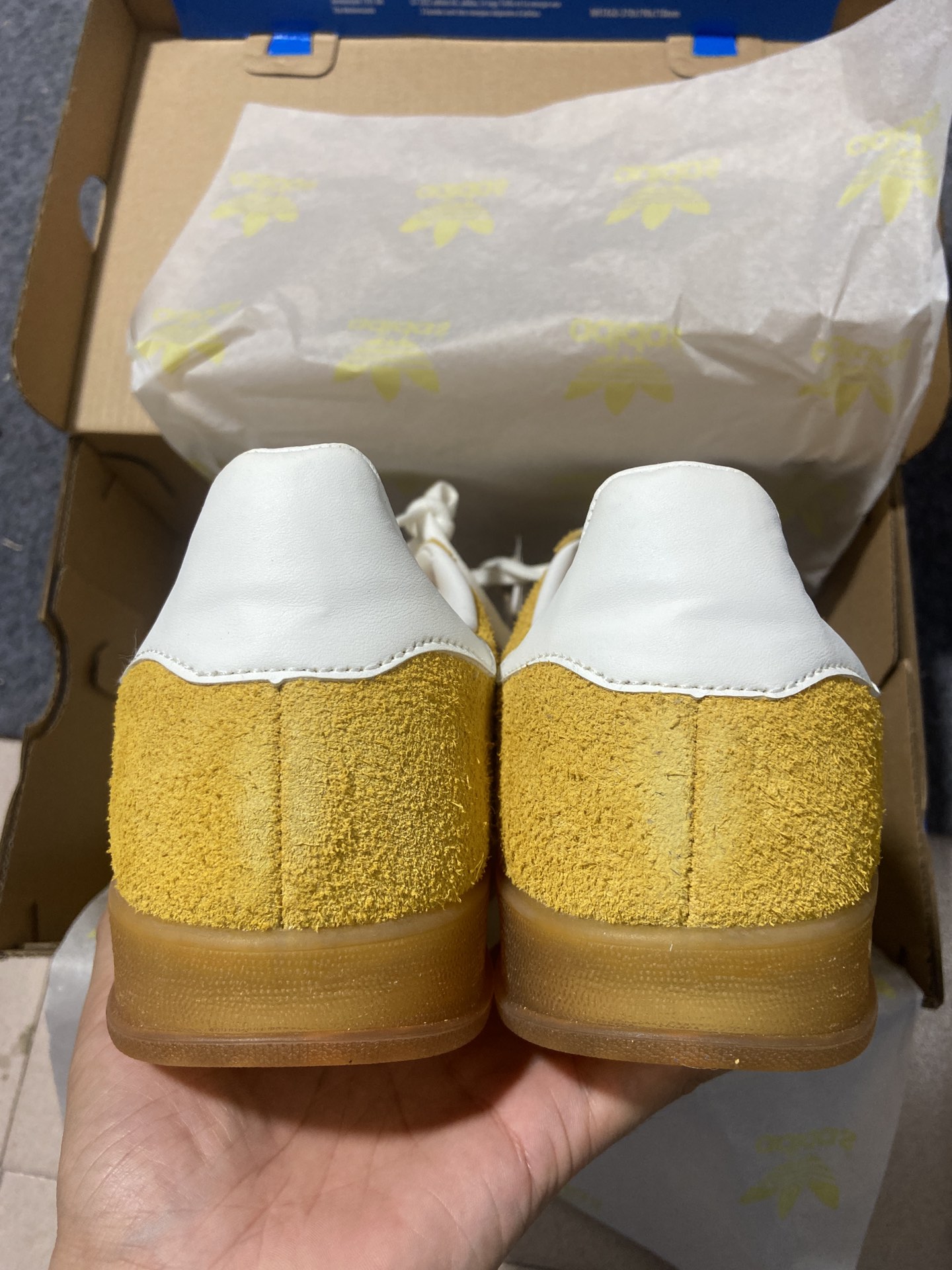 OriginalsSize:36-45纯原出品-OriginalsGazelleindoor白黄HQ87