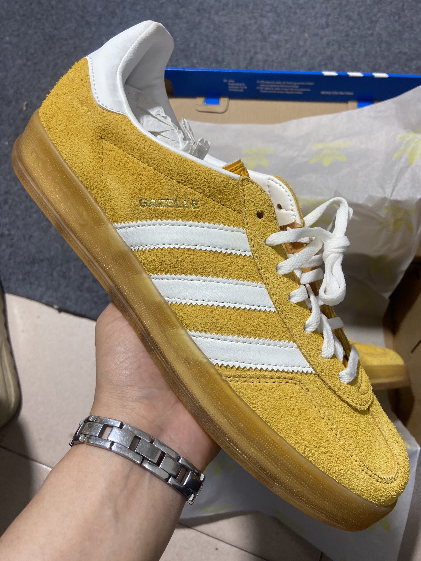 OriginalsSize:36-45纯原出品-OriginalsGazelleindoor白黄HQ87