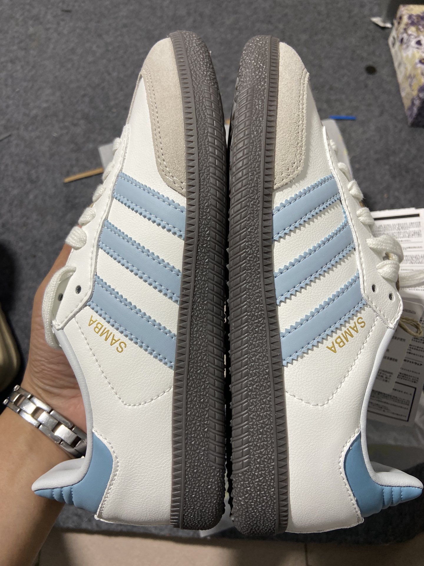 Originals鞋码35.5-45纯原出品-SambaOG白蓝ID2055YZ033-1