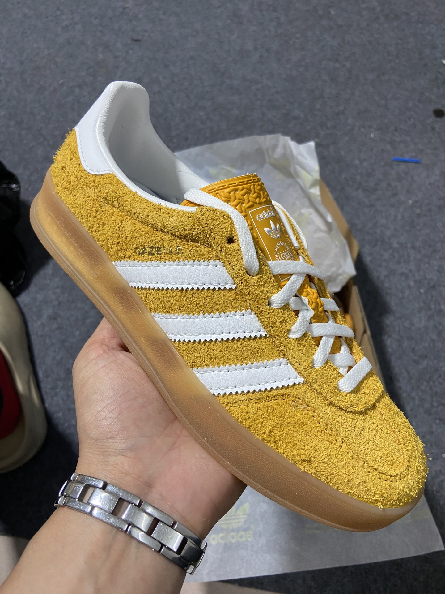 OriginalsSize:35.5-45纯原出品-OriginalsGazelleindoor白黄HQ