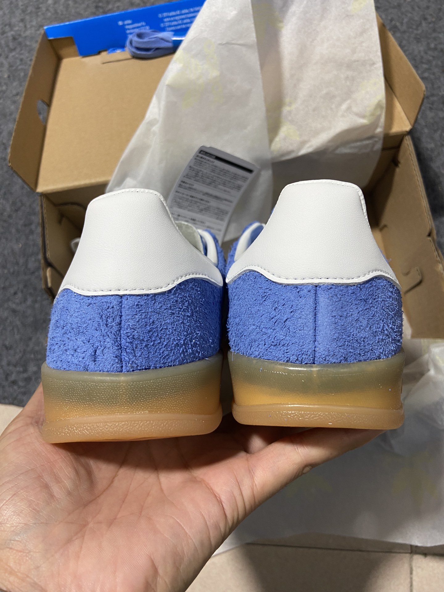 Originals蓝白棕尺码:35.5-45纯原出品-OriginalsGazelleIndoor低帮板