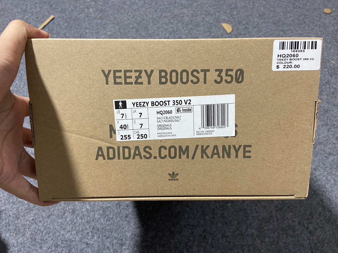 Yeezy翠玉灰尺码:36-48纯原版出品-Yeezy350V2JadeAsh翠玉灰HQ2060