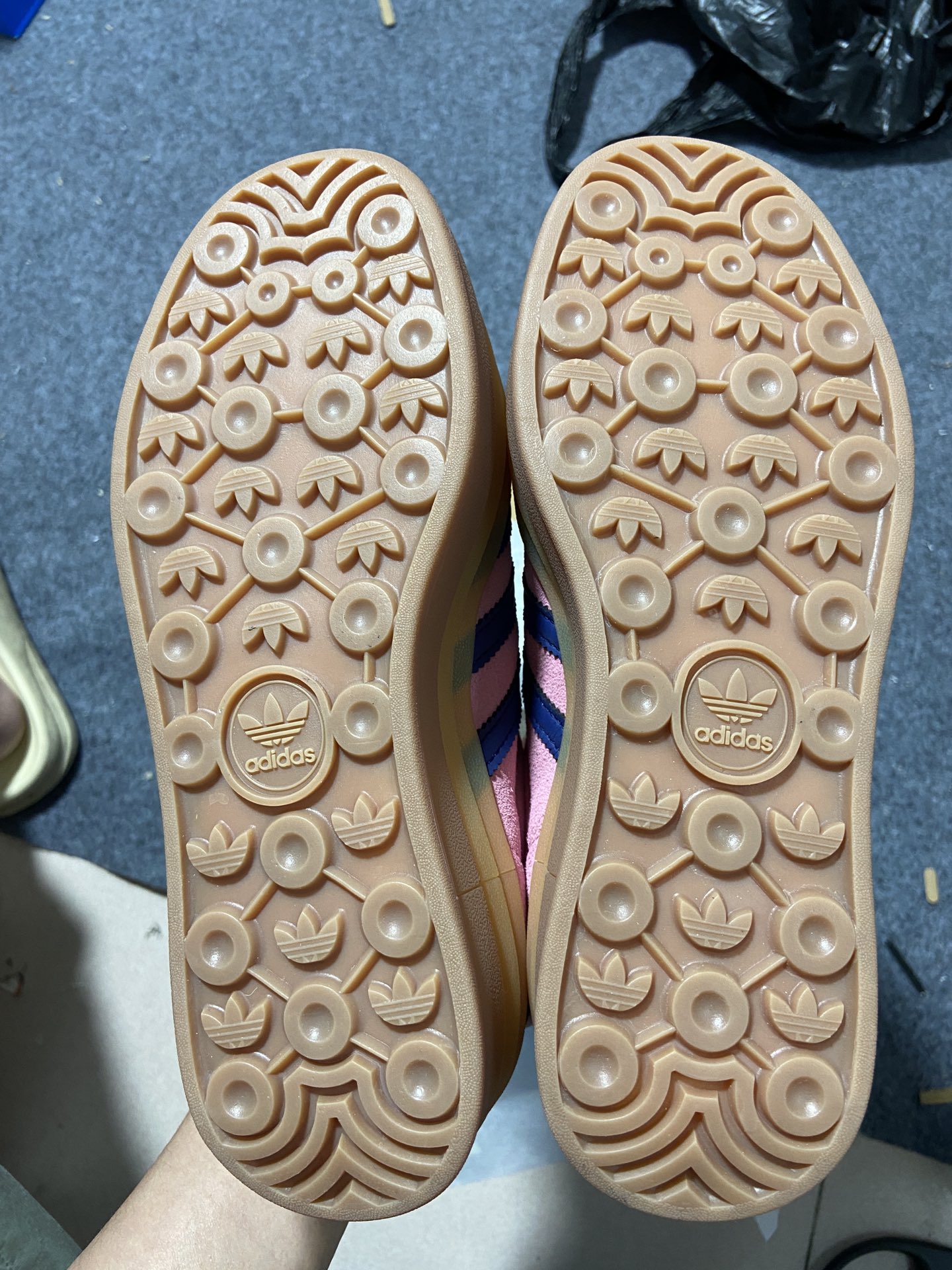 Originals尺码:35-40纯原出品-WAdOriginalsGazelleBold厚底粉色H06