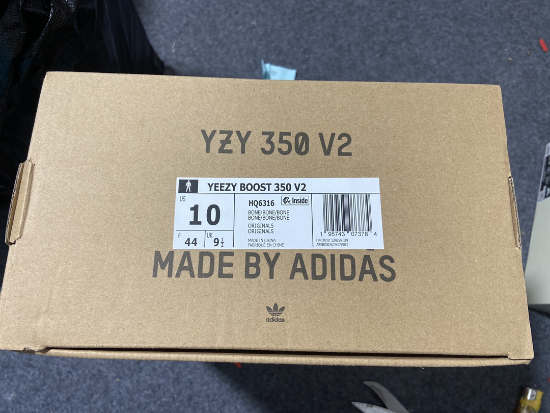 Yeezy350纯白侧透鞋码36-48纯原-巴斯夫-YeezyBoost350V2“PureOat”纯白