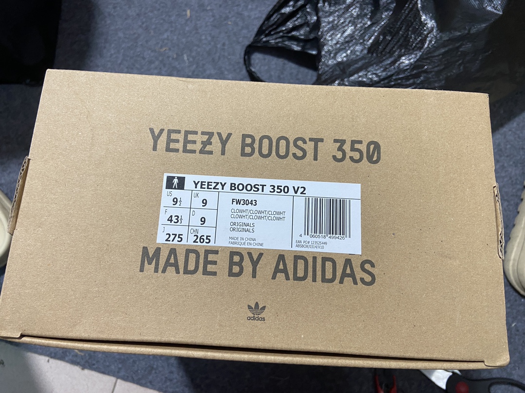 Yeezy350冰蓝天使鞋码36-48纯原版出品-YeezyBoost350V2CloudWhite冰蓝