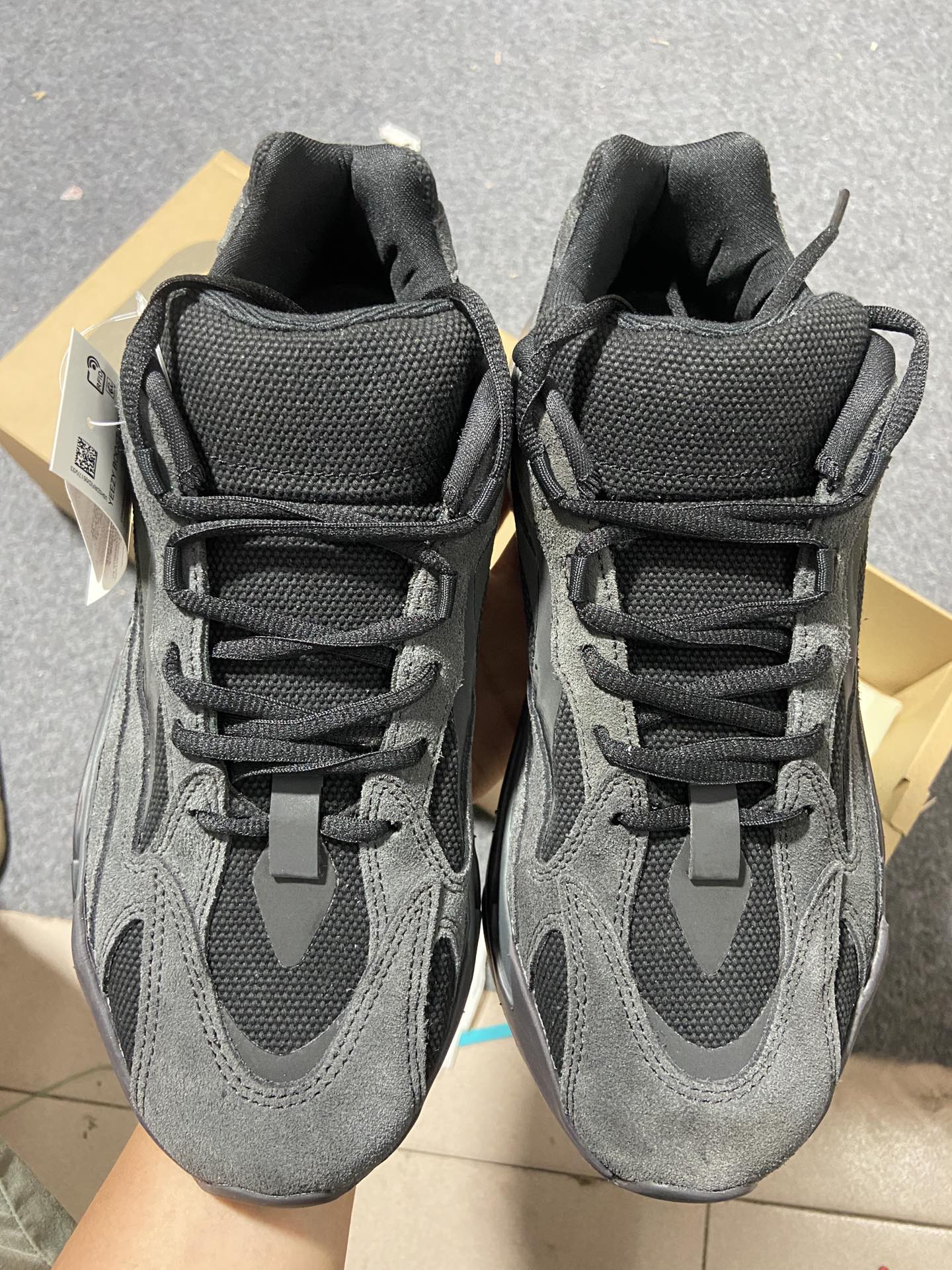 Yeezy700尺码:36-48纯原版出品-originalsYeezyBoost700V2Banta黑