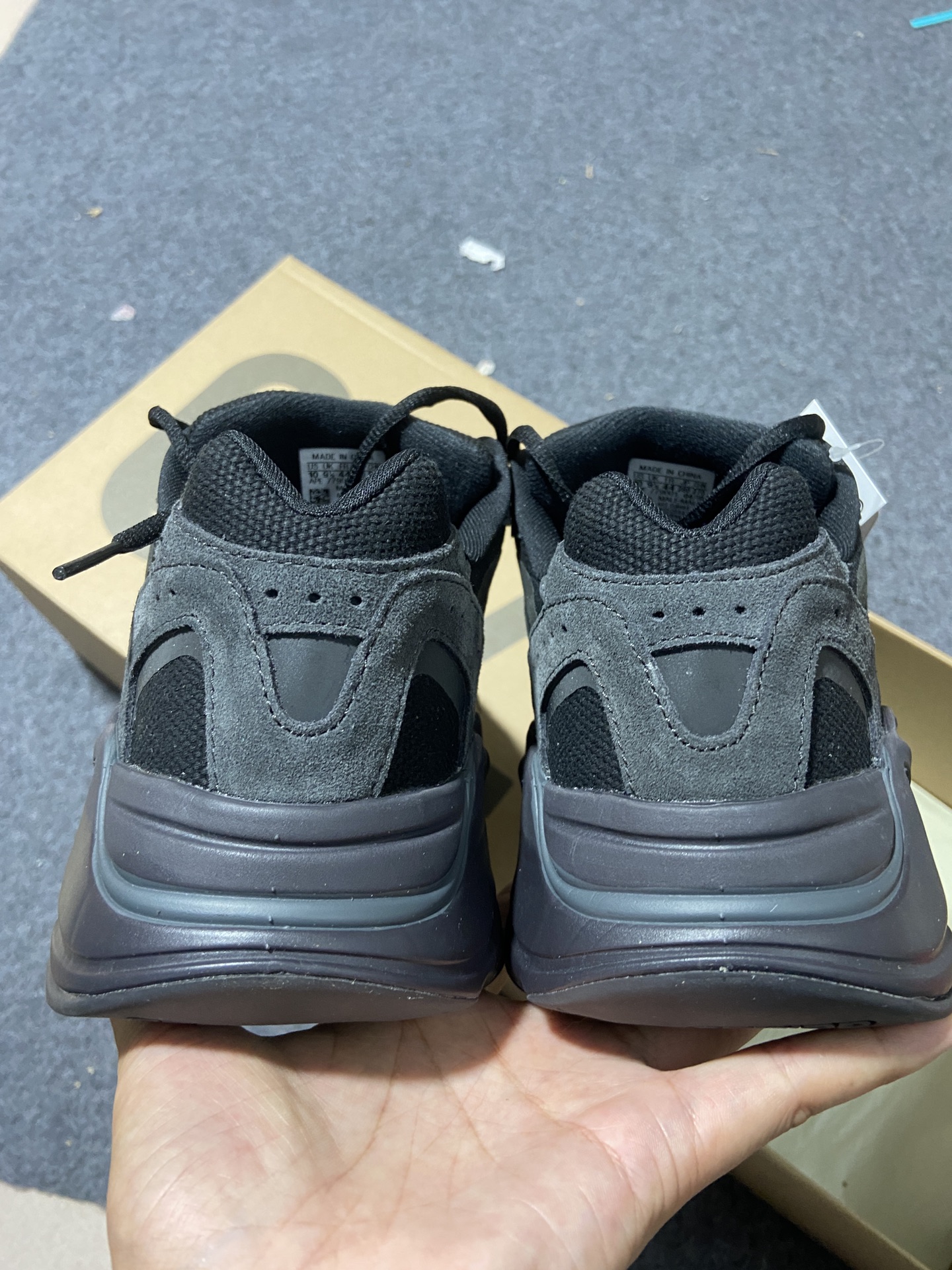 Yeezy700尺码:36-48纯原版出品-originalsYeezyBoost700V2Banta黑