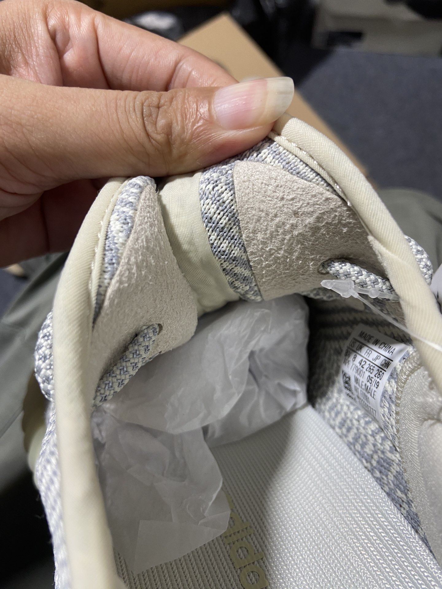 Yeezy须白尺码:36-48纯原版出品-YeezyBoost350V2Lundmark新美洲限定芝麻须