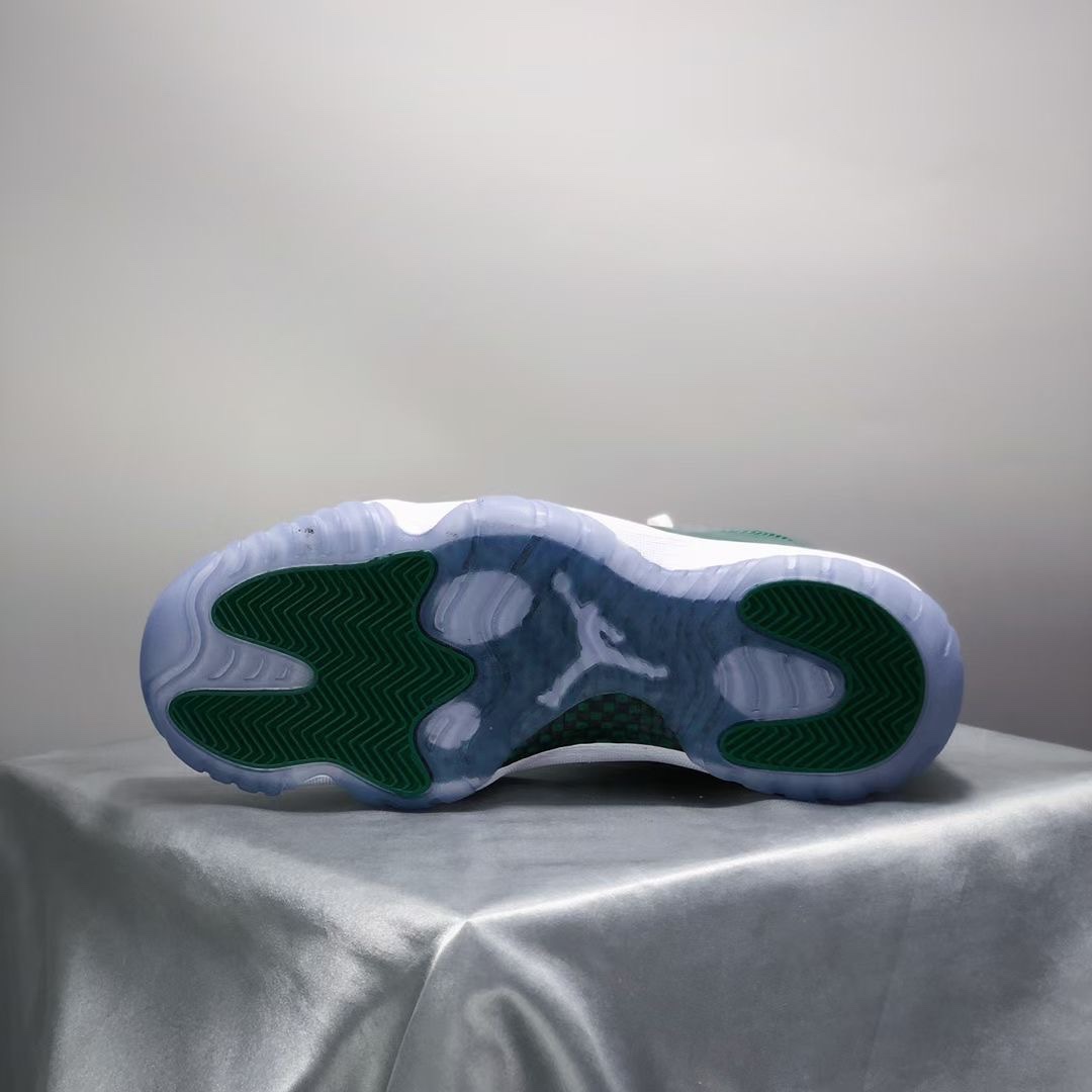 AirJordan11PE白绿45尺码40-48.5头层真碳货号CT8012-113