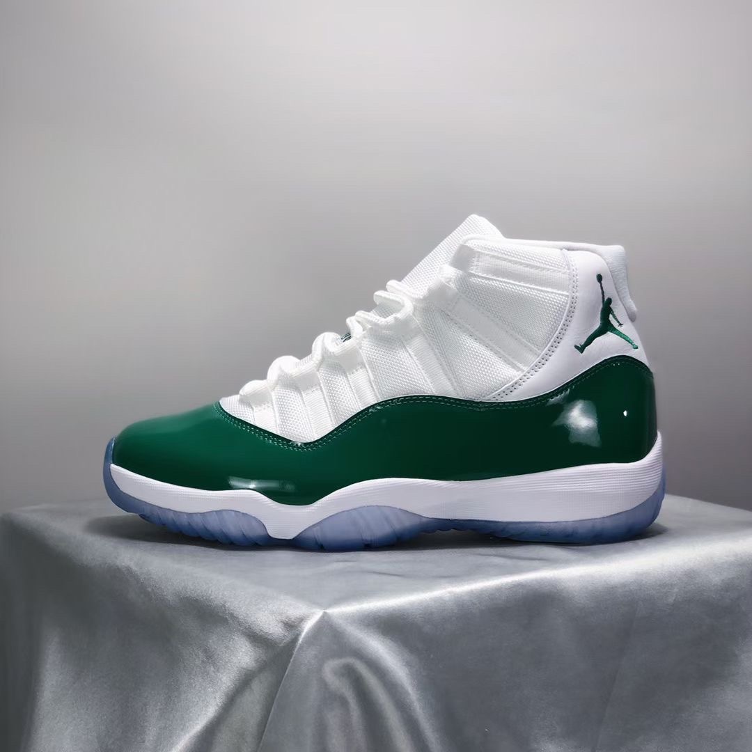 AirJordan11PE白绿45尺码40-48.5头层真碳货号CT8012-113