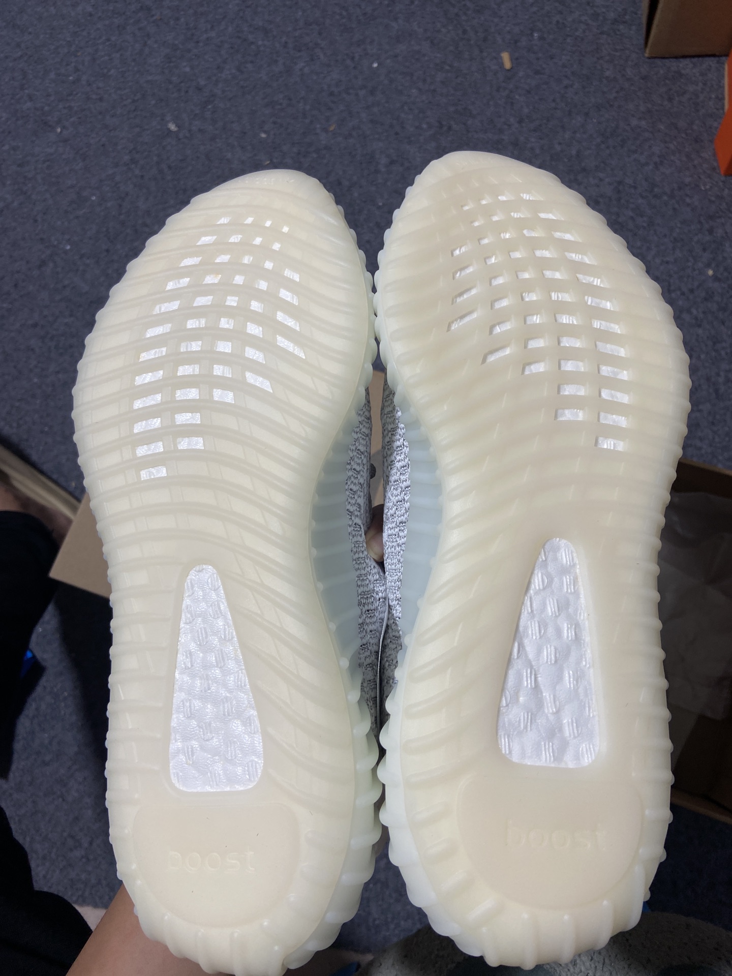 Yeezy白满尺码:36-48纯原版出品-YeezyBoost350V2Static3M白满天星EF23