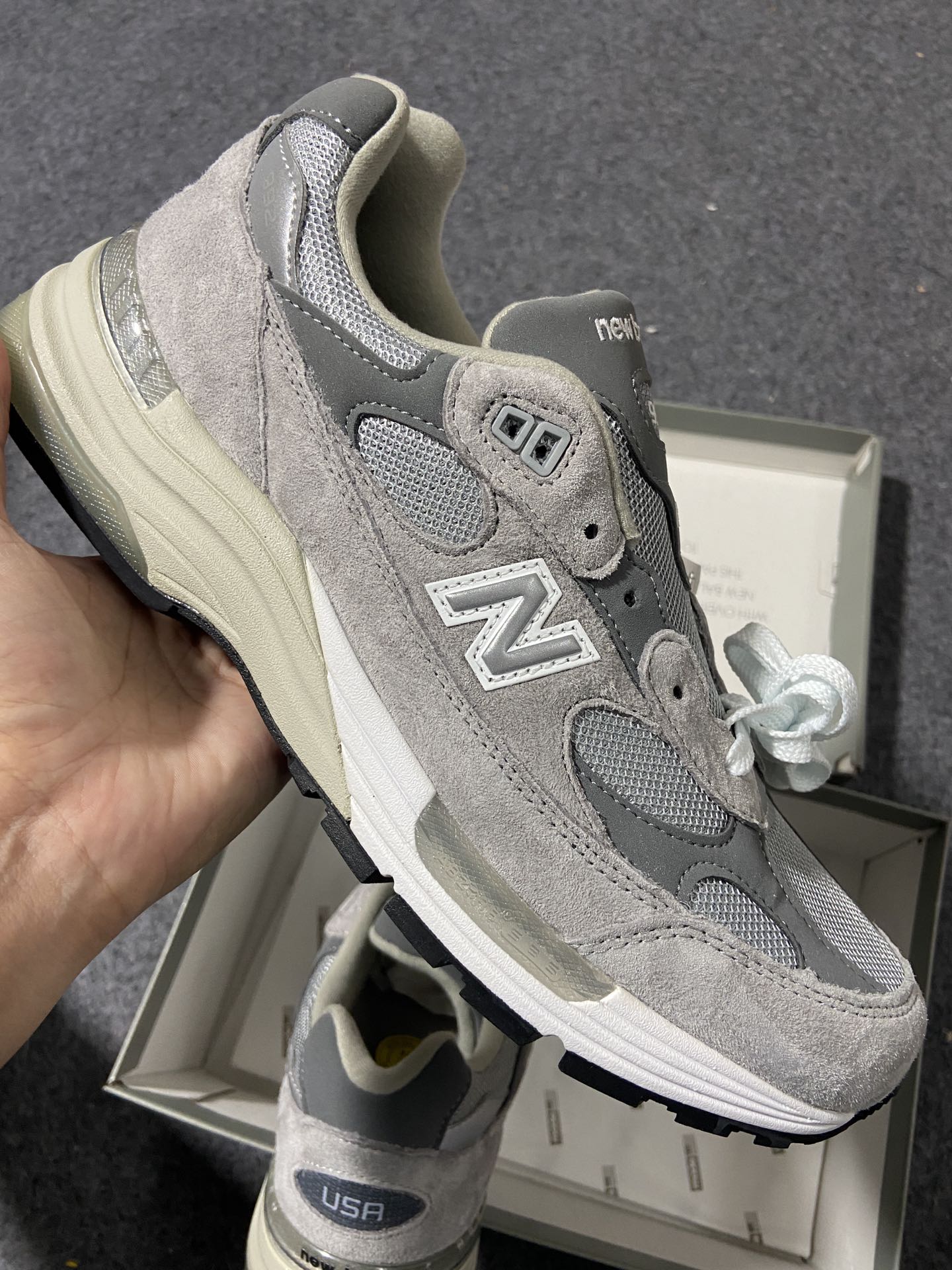 NB992尺码:36-46.5纯原出品-新百伦NewBalance1112元祖灰M992GRYZ002-