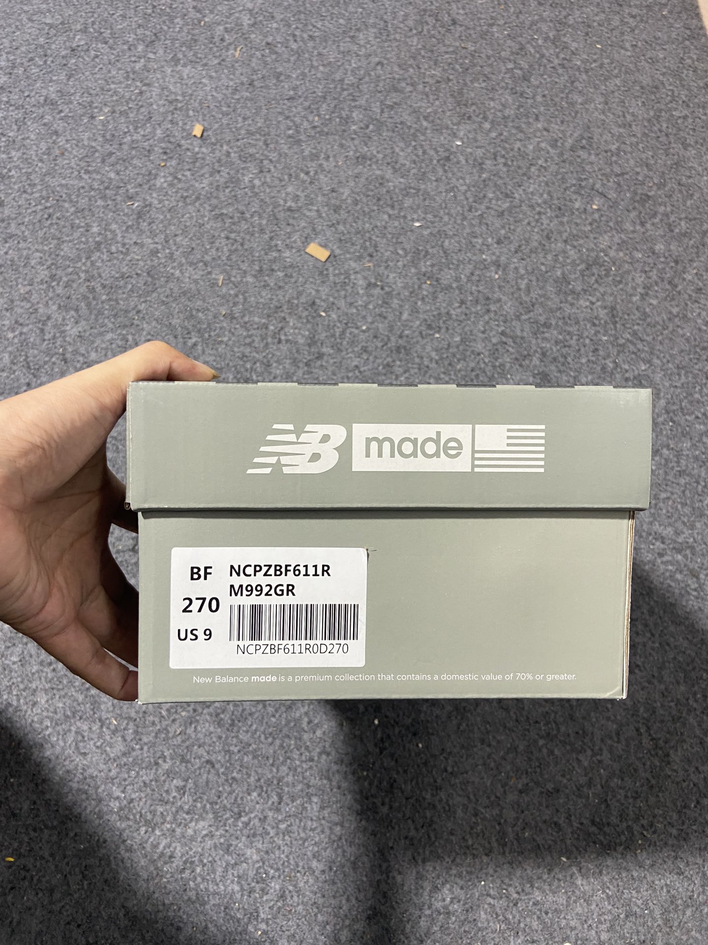 NB992尺码:36-46.5纯原出品-新百伦NewBalance1112元祖灰M992GRYZ002-