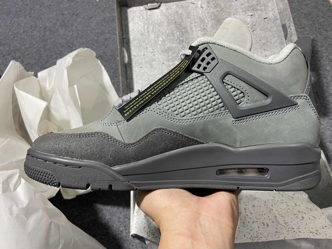 AJ4灰黑尺码:40-48.5纯原版出品-AirJordan4SESmokeGrey灰黑FQ7928-0