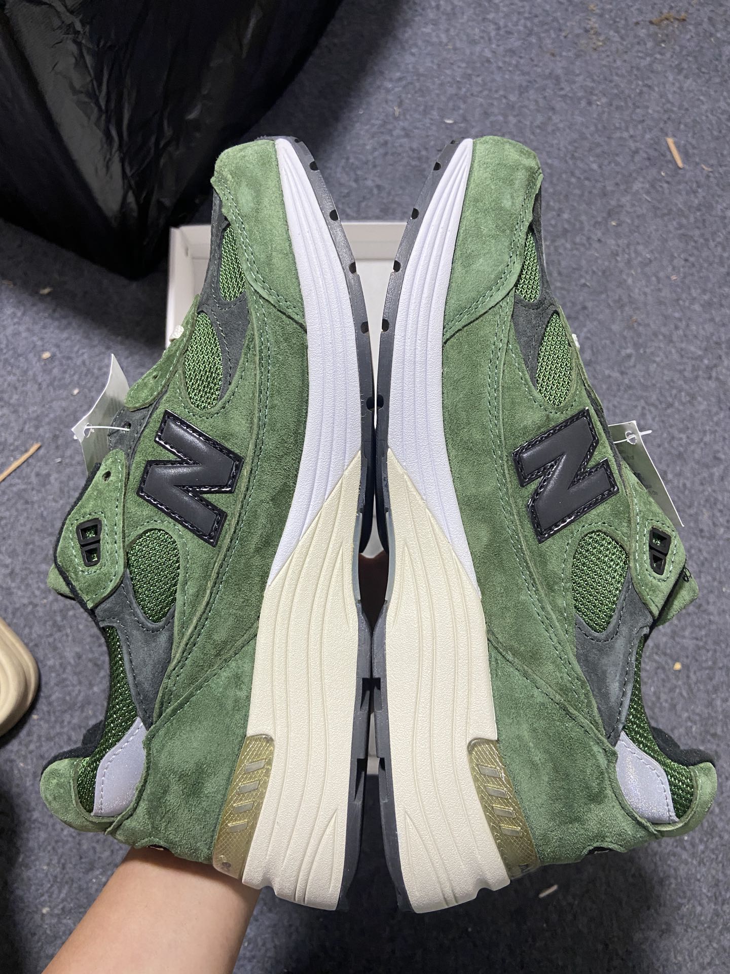 补细节NB992绿色尺码36-46.5纯原版出品-JJJJoundxNewBalance992绿色M99