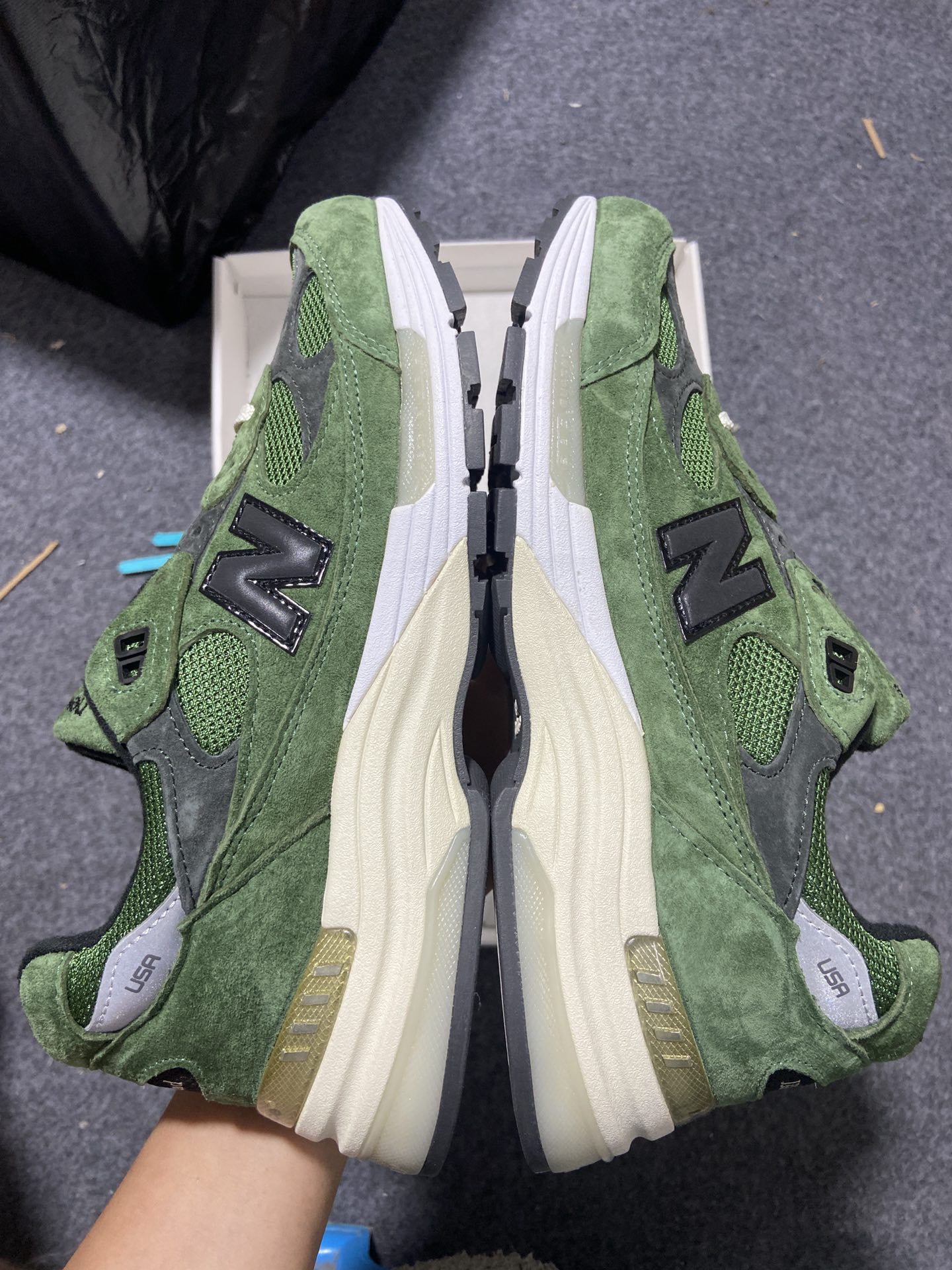 补细节NB992绿色尺码36-46.5纯原版出品-JJJJoundxNewBalance992绿色M99