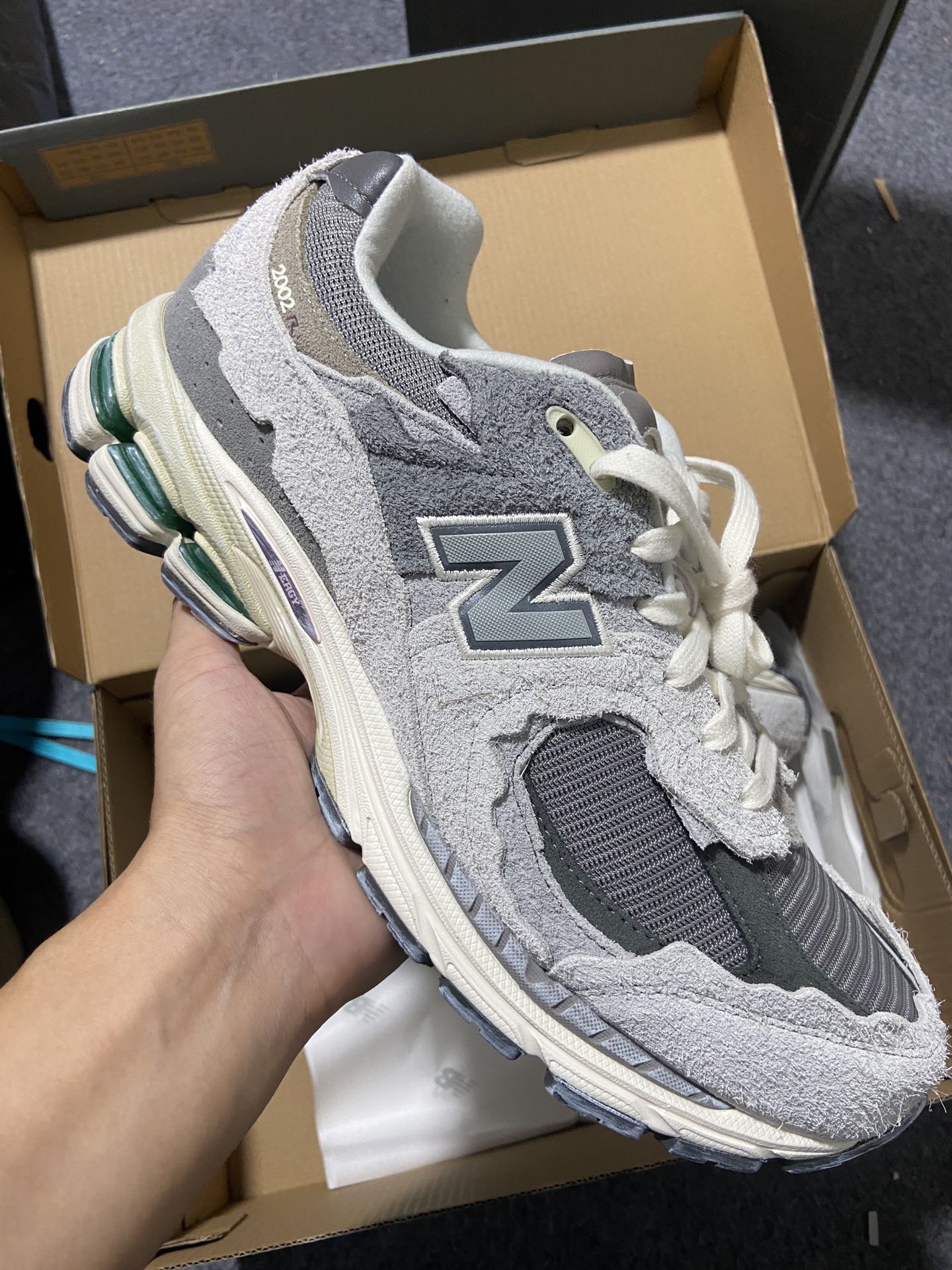 纯原版-NewBalance2002RReflnedFuture云雨灰M2002RDA新百伦2002R尺