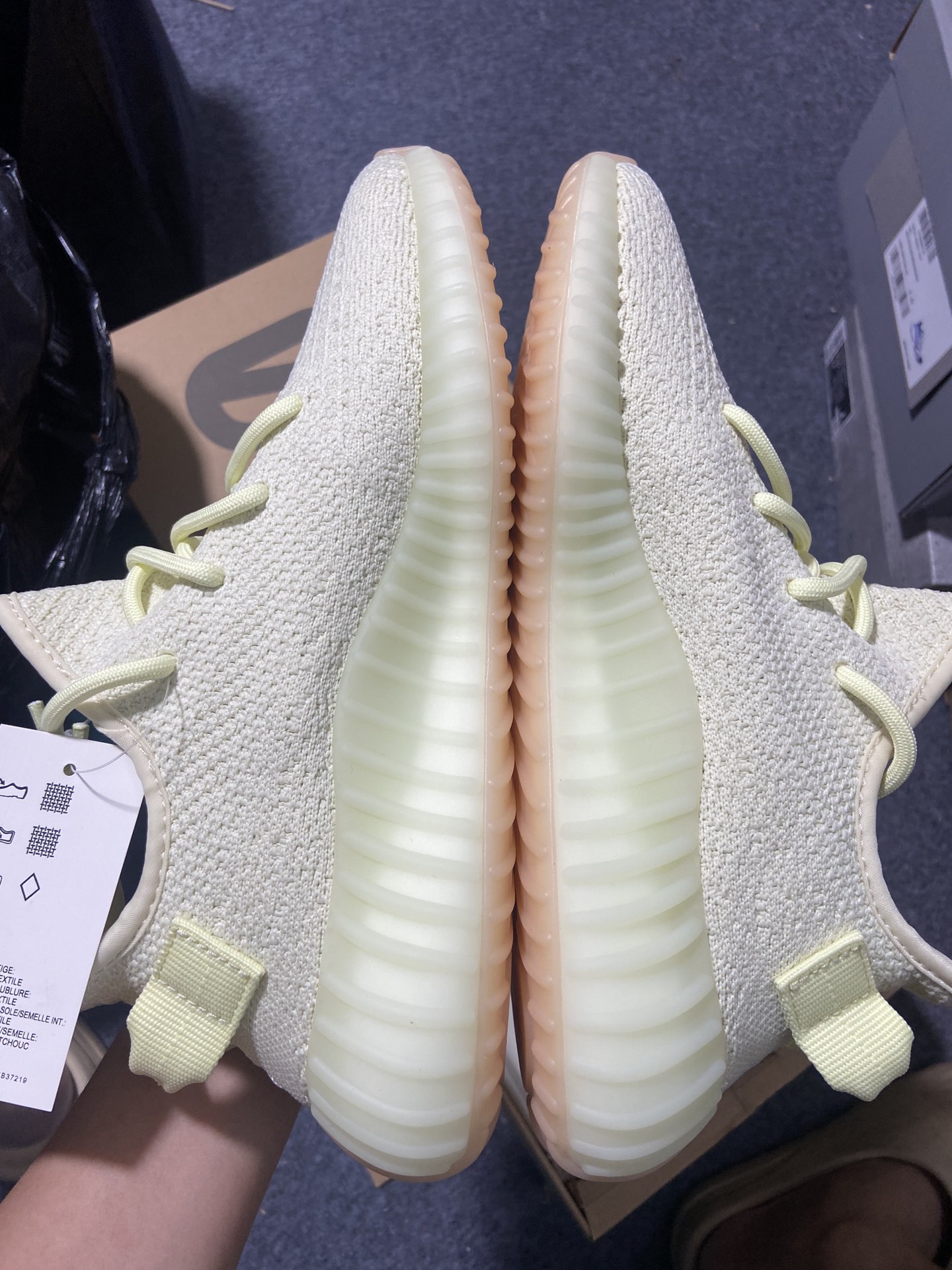 Yeezy黄油尺码:36-48纯原版出品-YeezyBoost350V2Butter黄油花生酱椰子F36