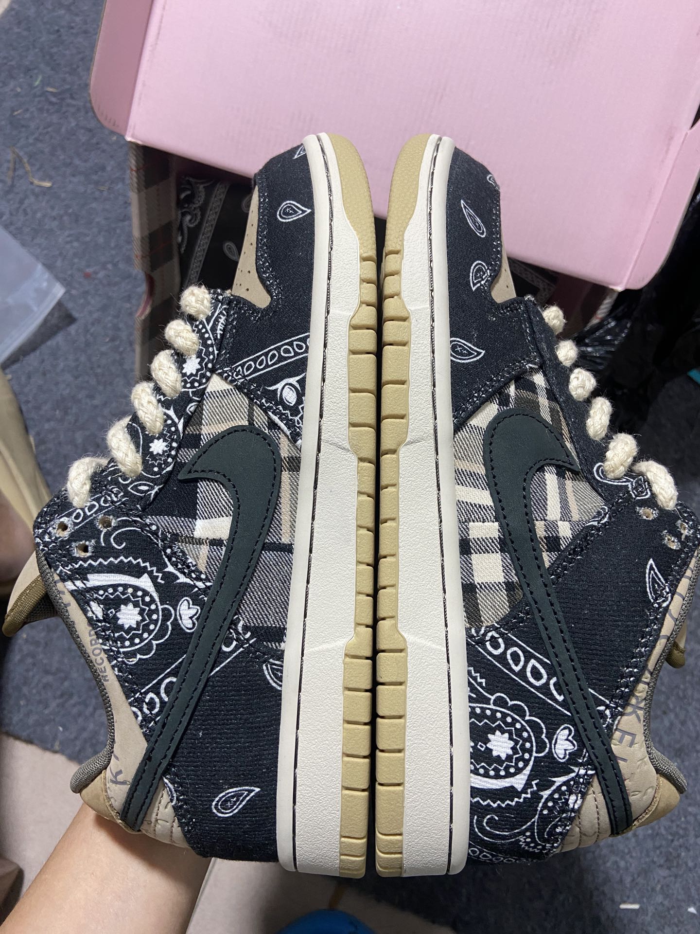 Dunk腰果花尺码36-47.5特价福利纯原出品-TravisScottxNikeSBDunkLowTS