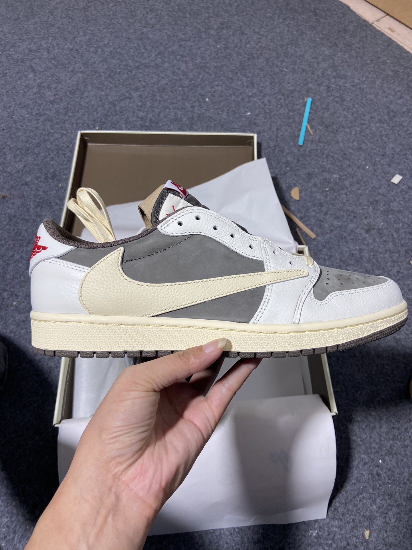 Low倒钩尺码:36-48.5纯原版出品-TravisScottxAirJordan1ReverseMo