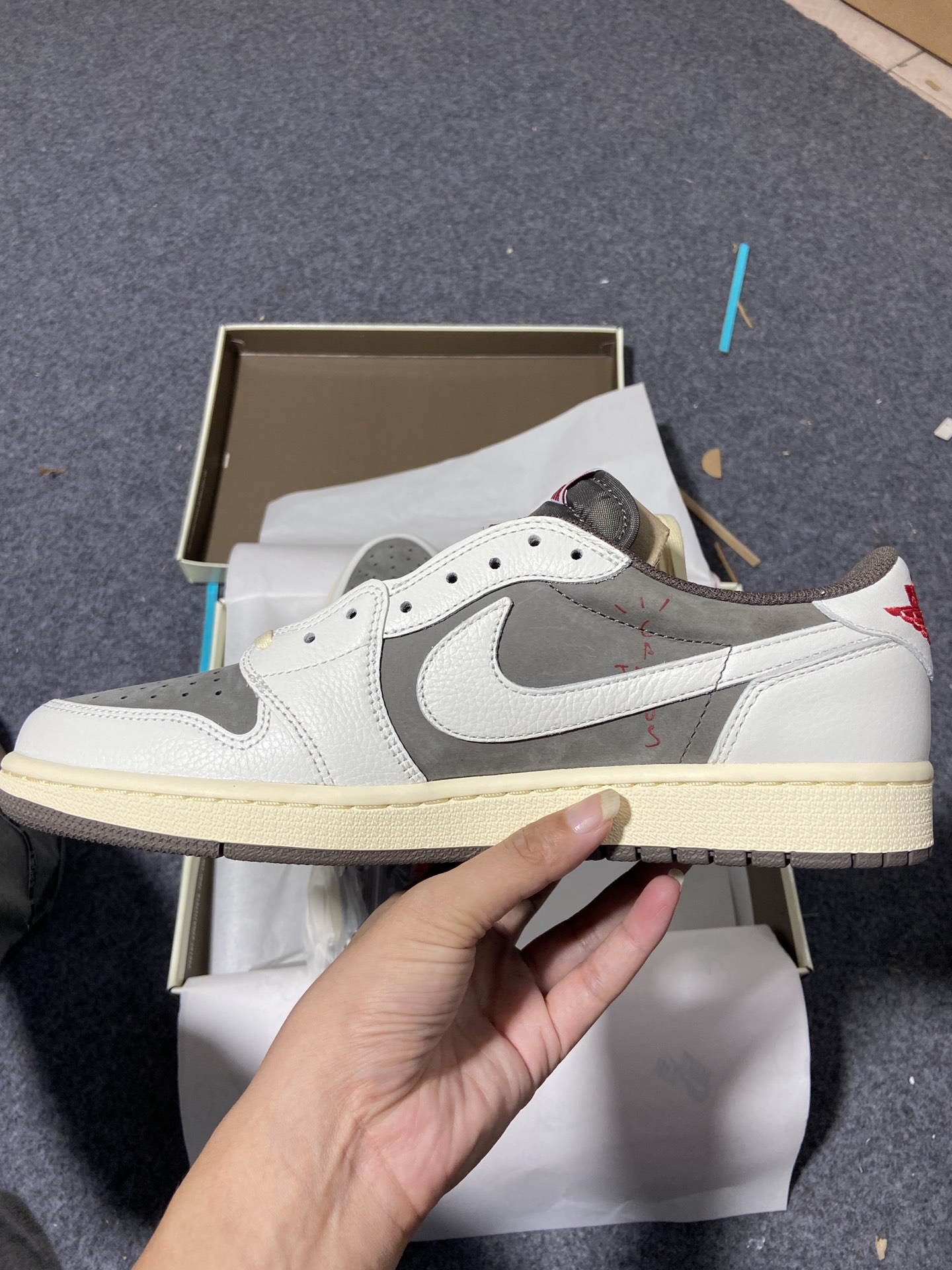 Low倒钩尺码:36-48.5纯原版出品-TravisScottxAirJordan1ReverseMo