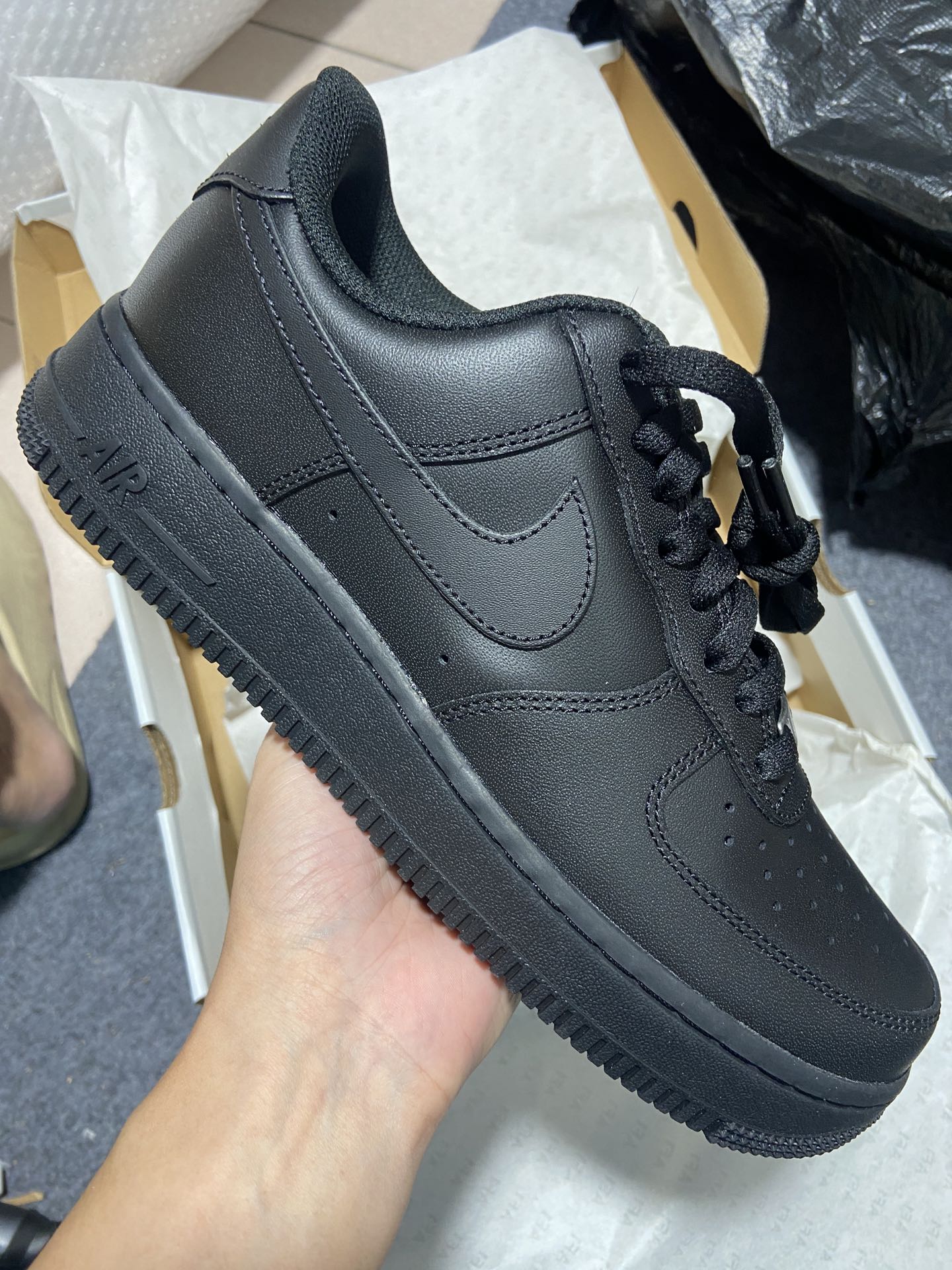 AF1黑魂low尺码36-4140-47.5总裁R出品-AIRFORCE107系列男女运动鞋CW2288