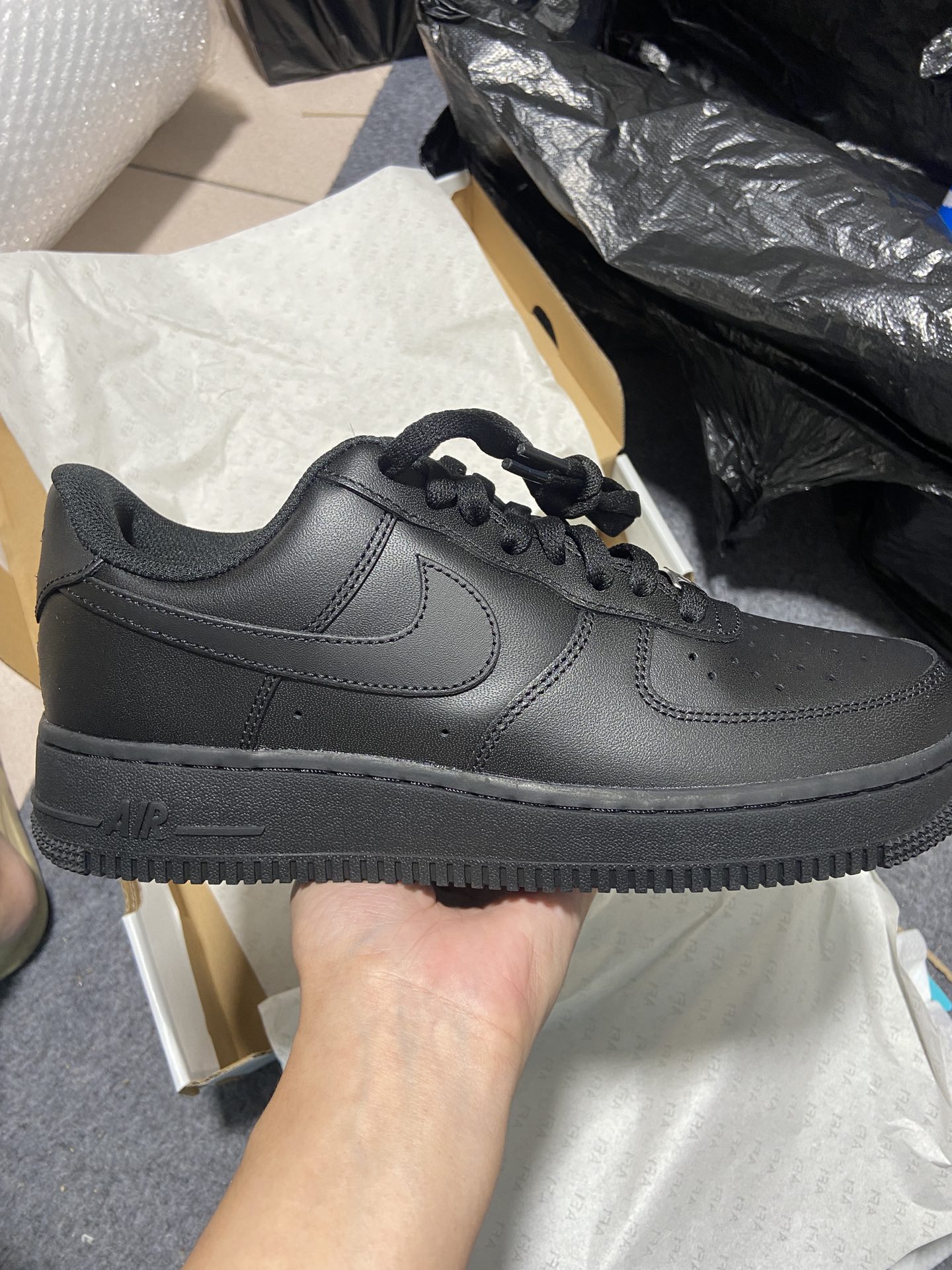 AF1黑魂low尺码36-4140-47.5总裁R出品-AIRFORCE107系列男女运动鞋CW2288