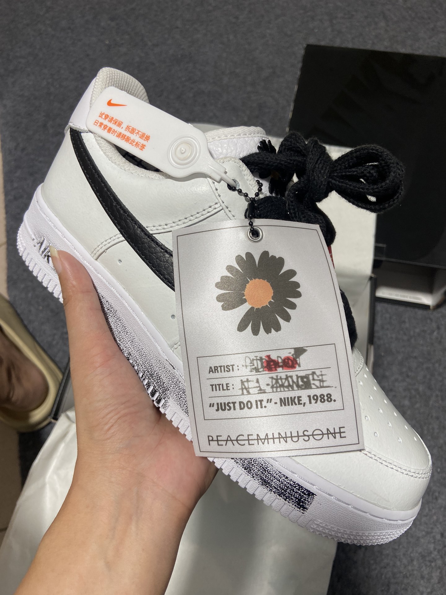 AF1权志龙2.0白尺码36-47.5纯原版出品-韩式外贸-PEACEMINUSONExNkAirFor