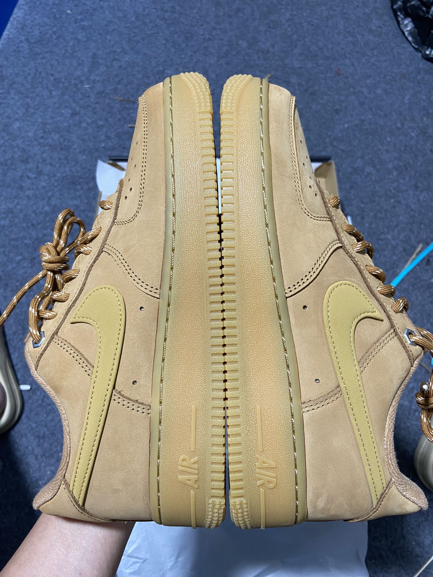 AF1小麦尺码:39-46纯原出品-AirForce1Low07LV8“Wheat/Flax”小麦黄CJ