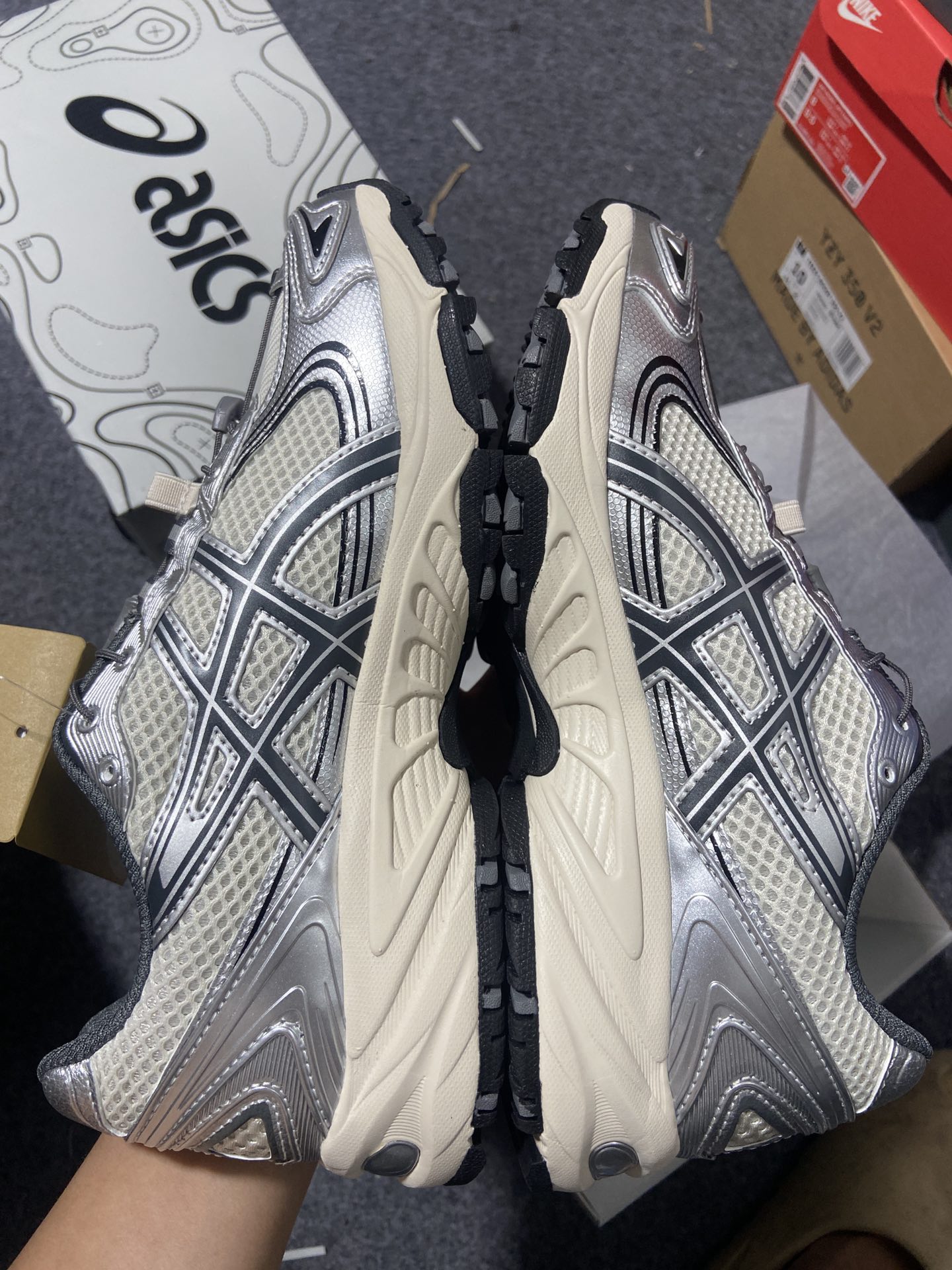 Asics尺码:36-47.5纯原版出品-AsicsGel-KahanaTRV4银白1203A497-2