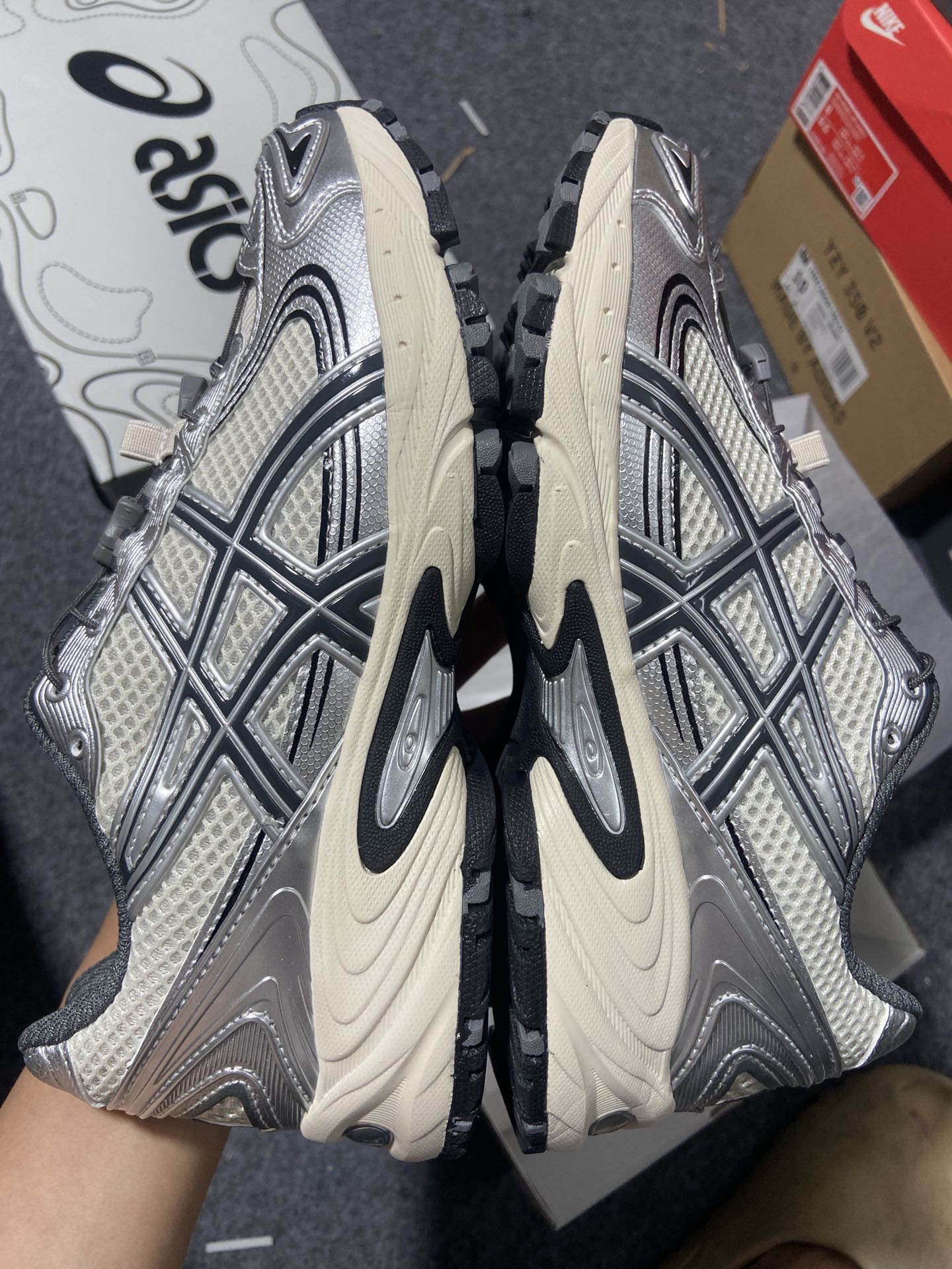 Asics尺码:36-47.5纯原版出品-AsicsGel-KahanaTRV4银白1203A497-2