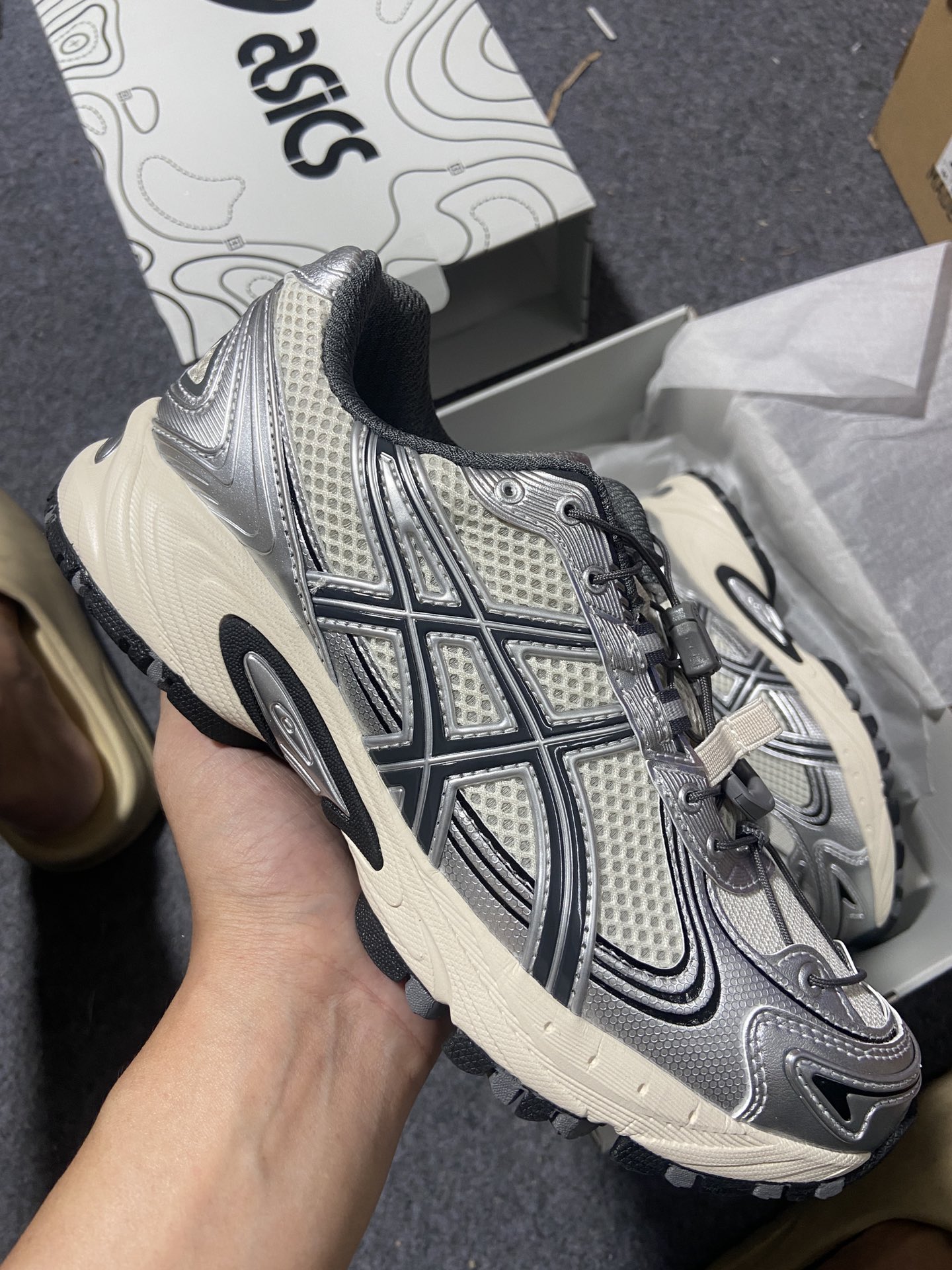 Asics尺码:36-47.5纯原版出品-AsicsGel-KahanaTRV4银白1203A497-2