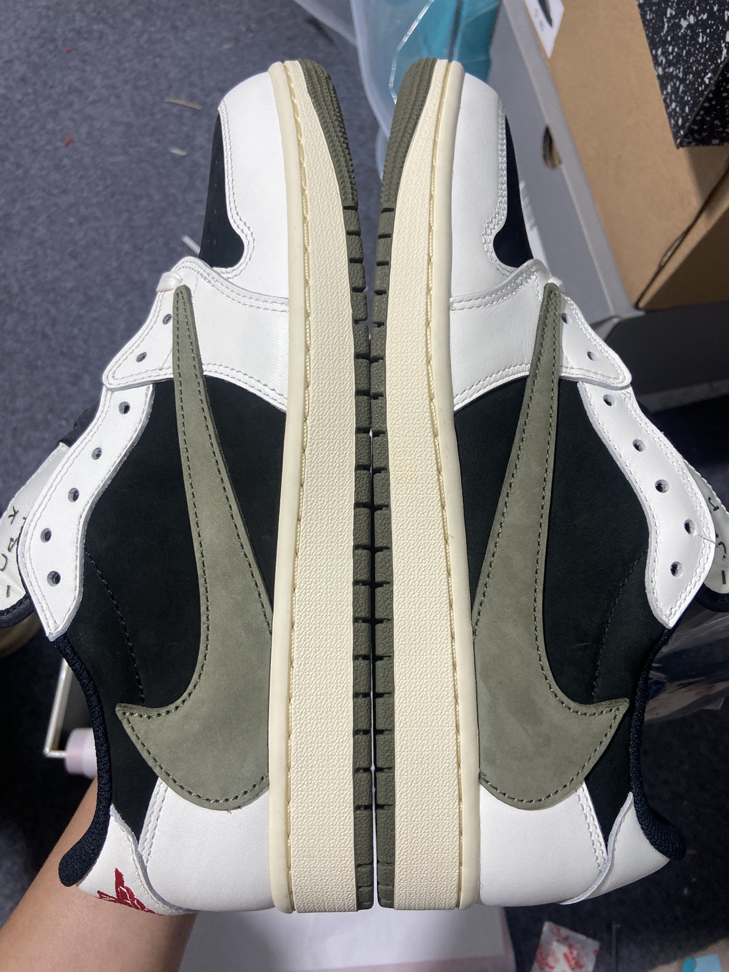 AJLow橄榄绿尺码:36-47.5纯原出品-TravisScottxAirJordan1LowOGWM