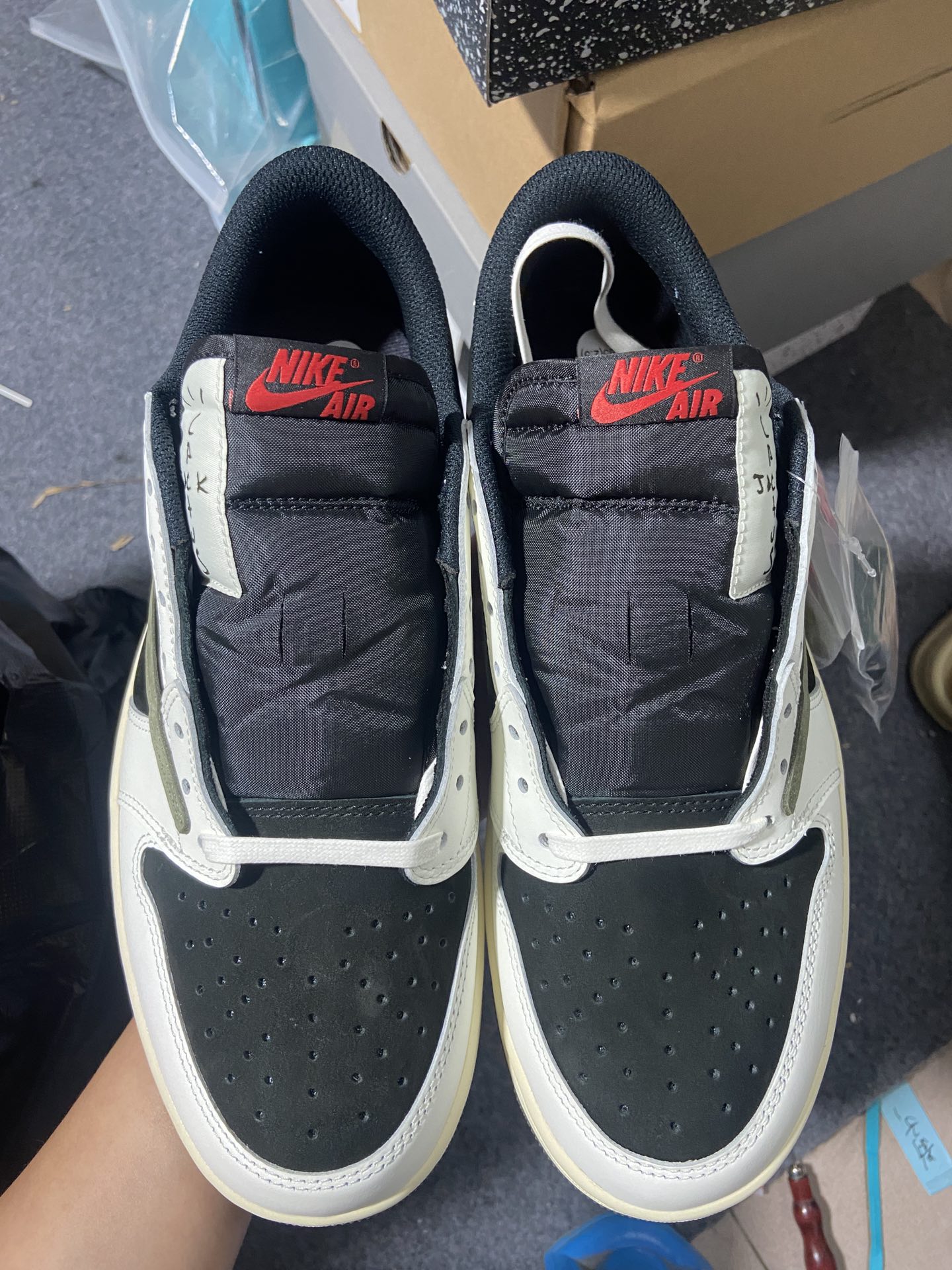 AJLow橄榄绿尺码:36-47.5纯原出品-TravisScottxAirJordan1LowOGWM