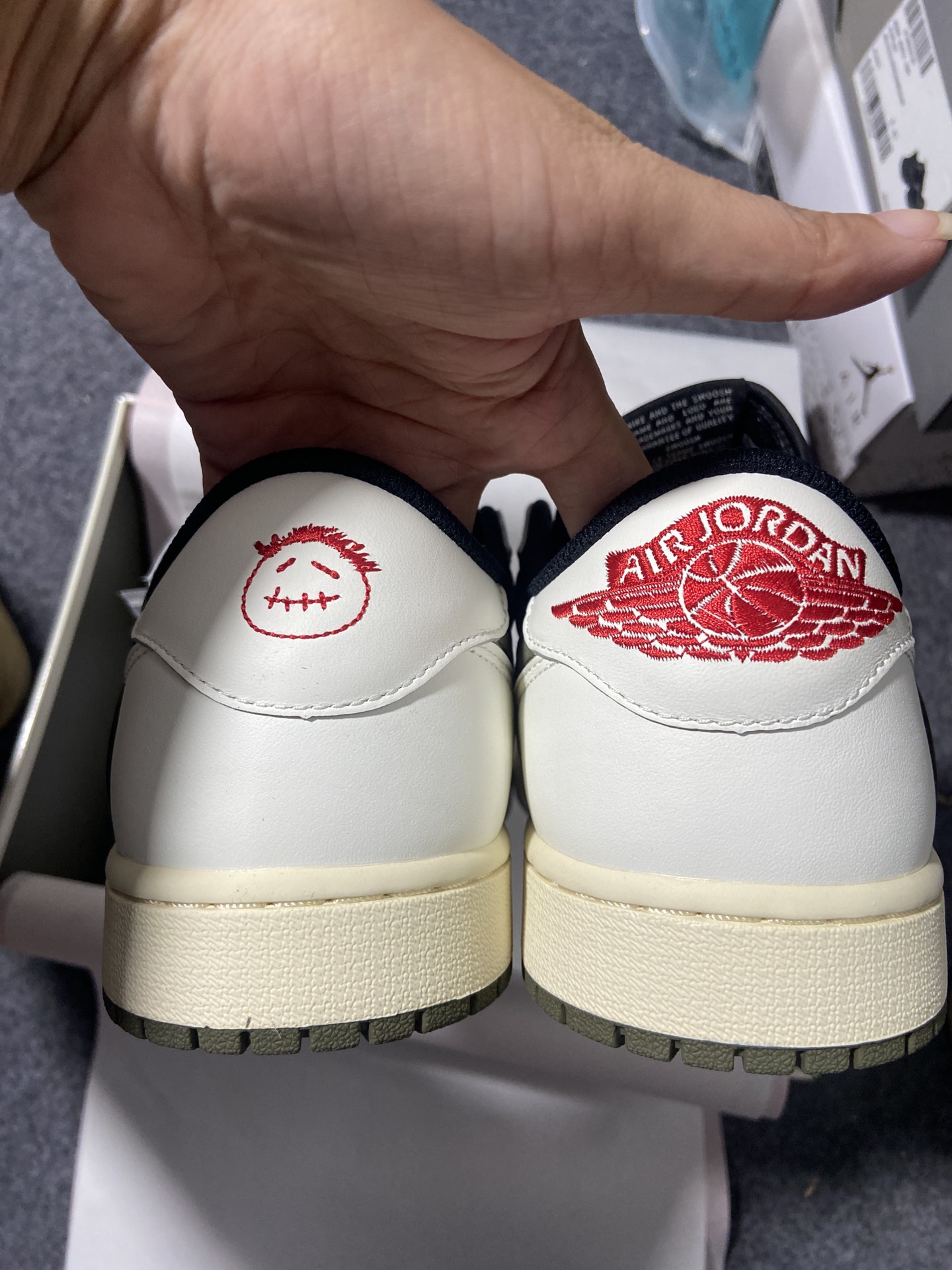 AJLow橄榄绿尺码:36-47.5纯原出品-TravisScottxAirJordan1LowOGWM