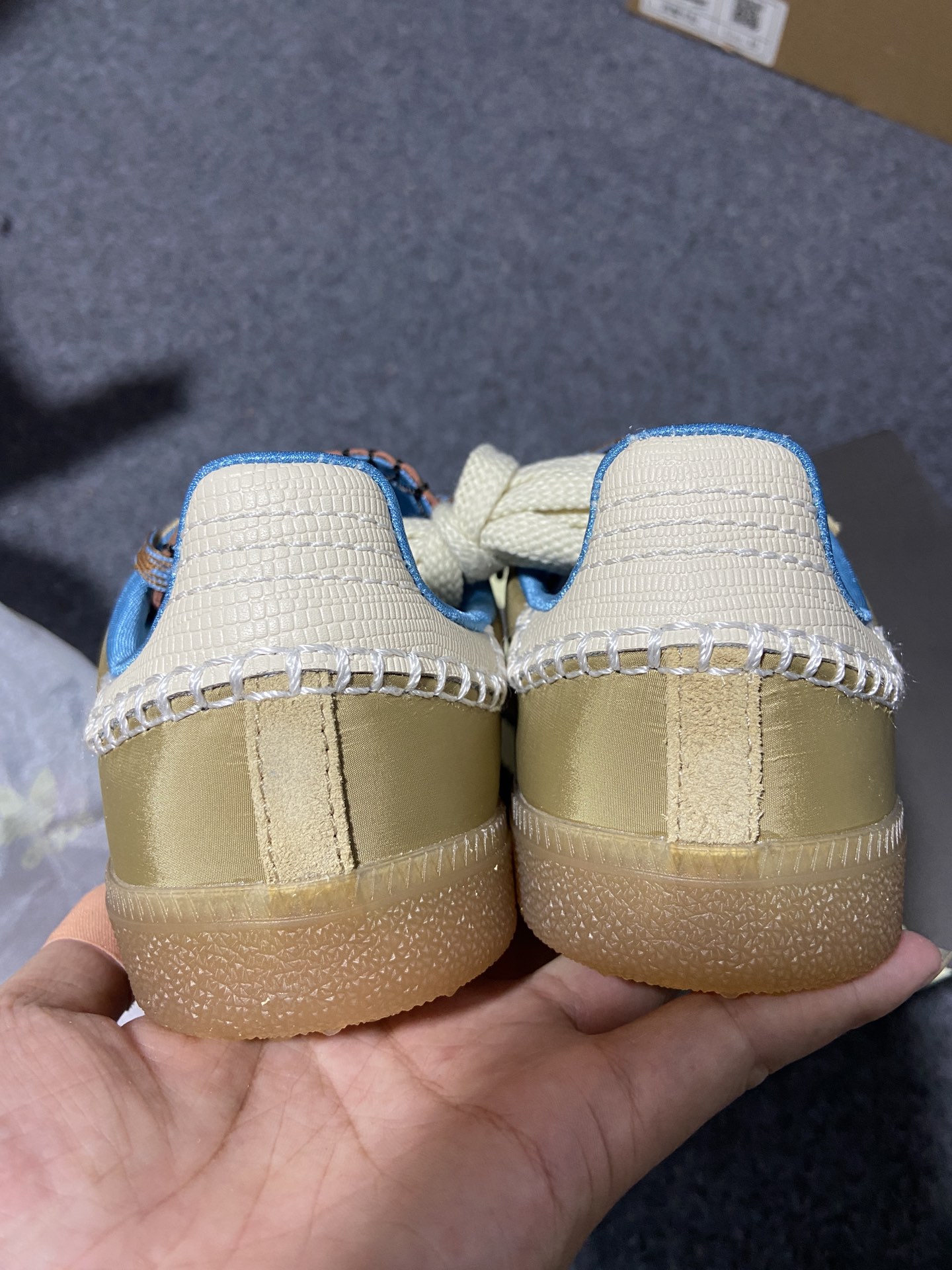 Originals尺码:36-45纯原版出品-SambaNylonWalesBonnerDesertWh