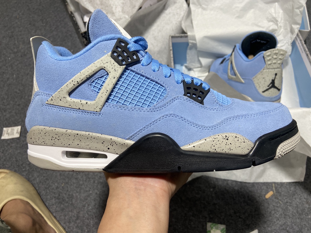 特价福利AJ4大学蓝尺码:36-48.5纯原出品-AirJordan4RetroUniversityBl