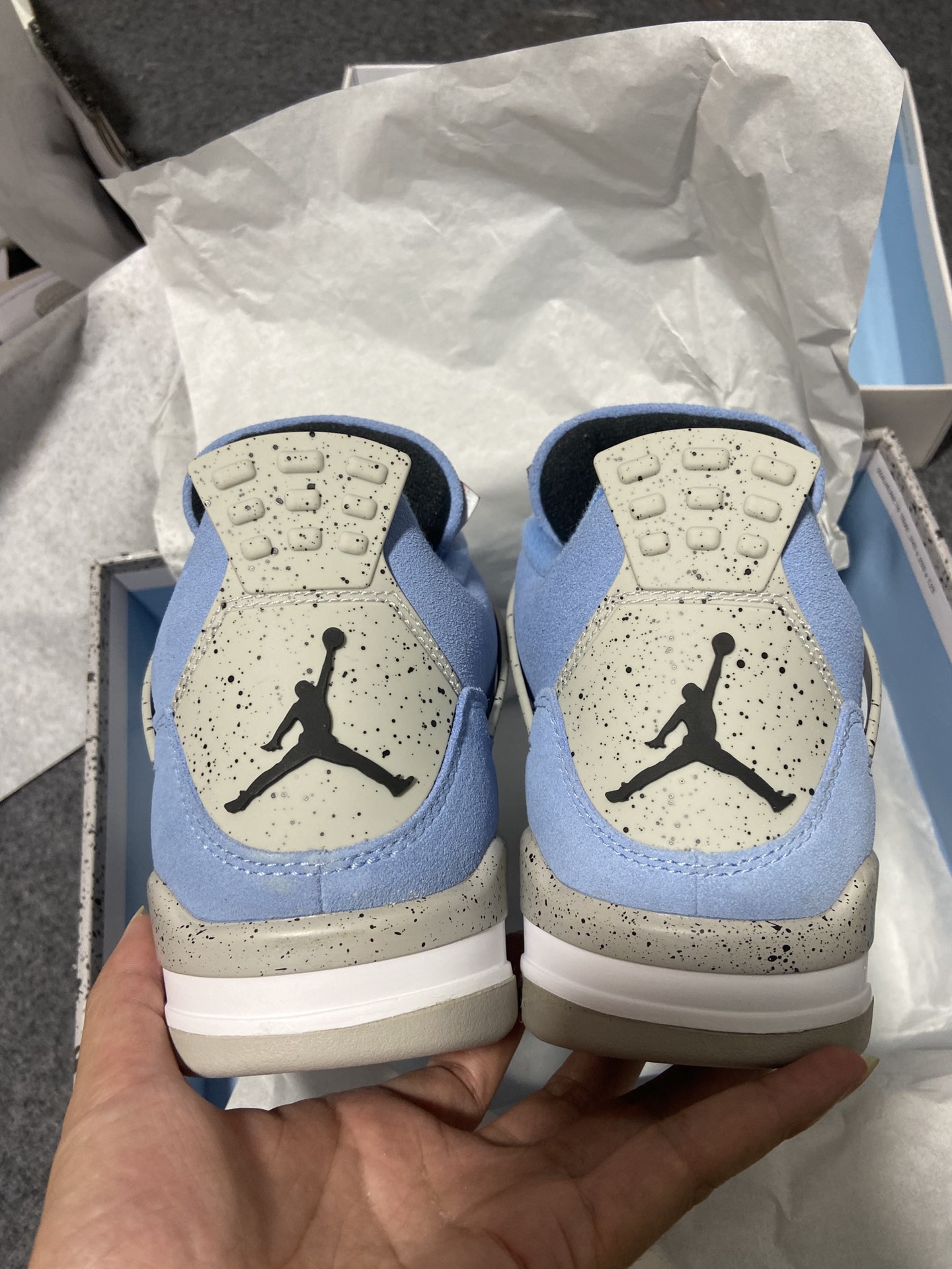 特价福利AJ4大学蓝尺码:36-48.5纯原出品-AirJordan4RetroUniversityBl