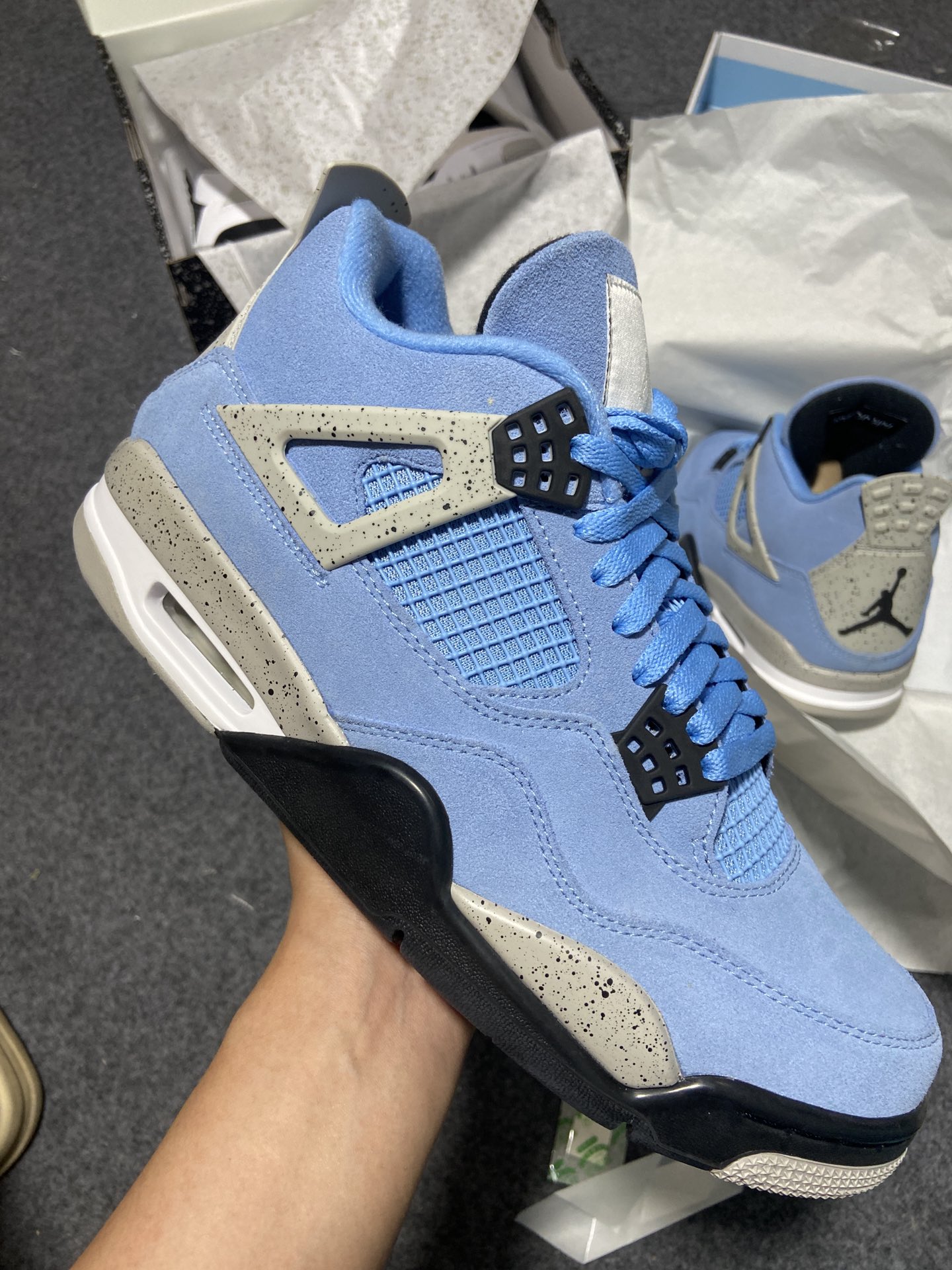 特价福利AJ4大学蓝尺码:36-48.5纯原出品-AirJordan4RetroUniversityBl