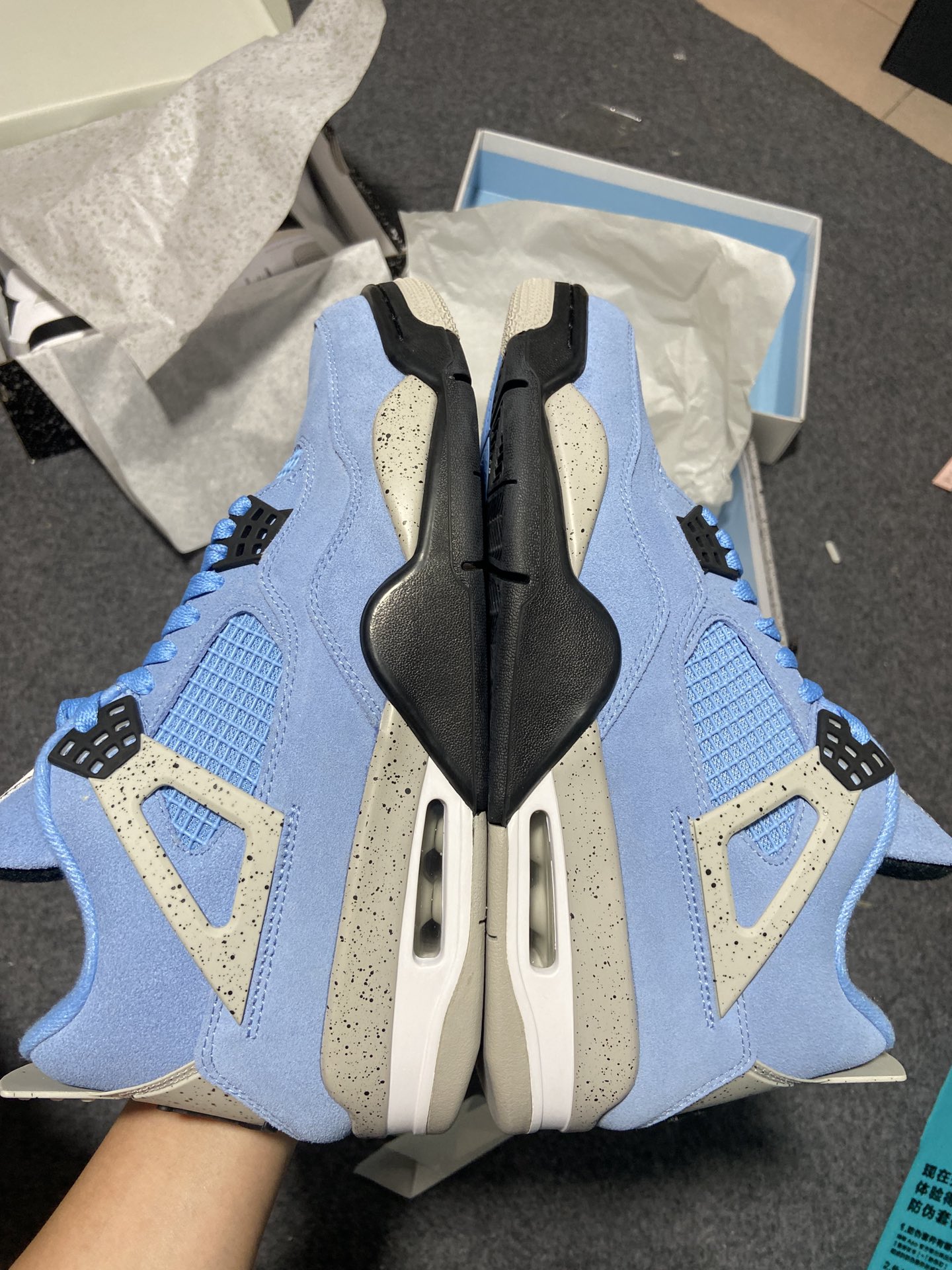 特价福利AJ4大学蓝尺码:36-48.5纯原出品-AirJordan4RetroUniversityBl