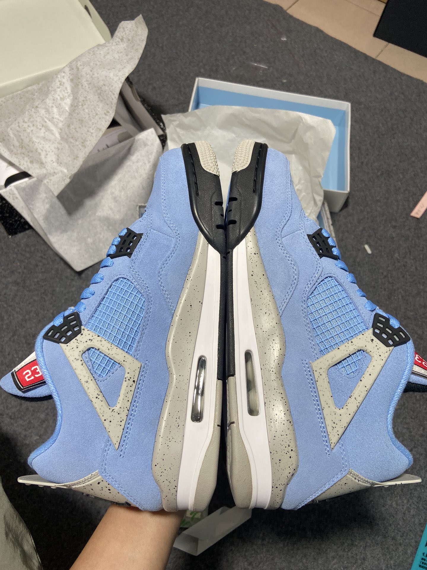 特价福利AJ4大学蓝尺码:36-48.5纯原出品-AirJordan4RetroUniversityBl