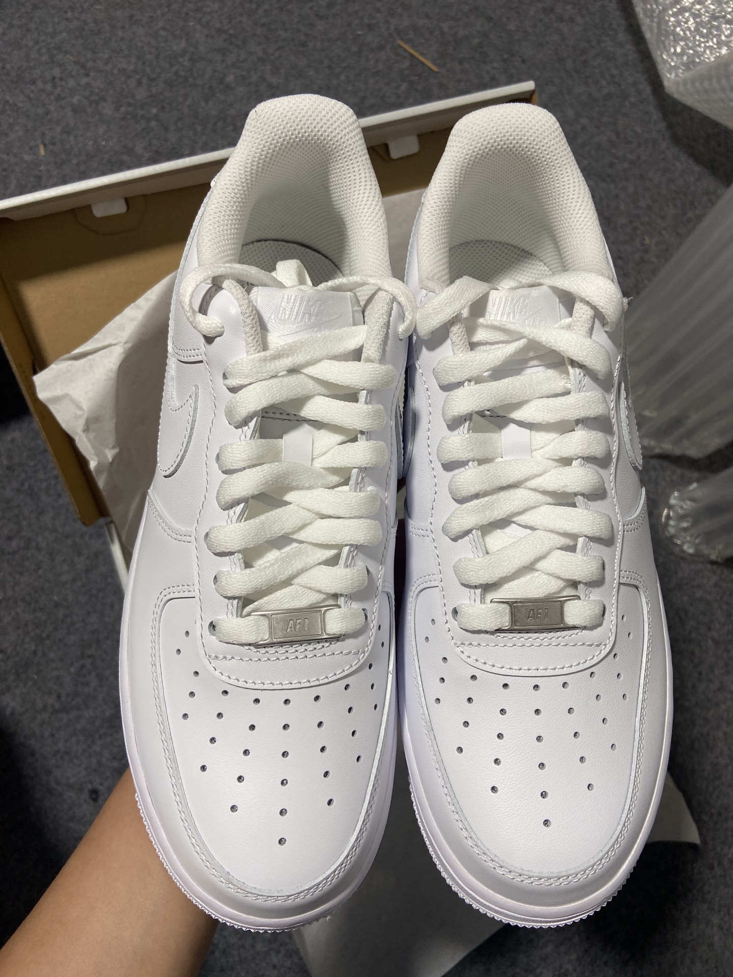 AF1纯白空军尺码35.5-47.5纯原出品-AiRForce1纯白空军低帮男码货号CW2288-111