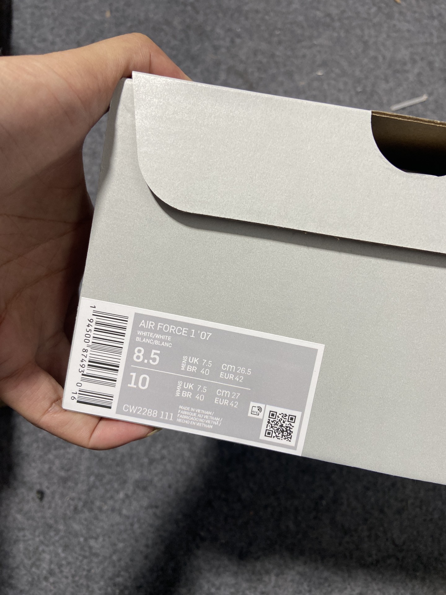 AF1纯白空军尺码35.5-47.5纯原出品-AiRForce1纯白空军低帮男码货号CW2288-111