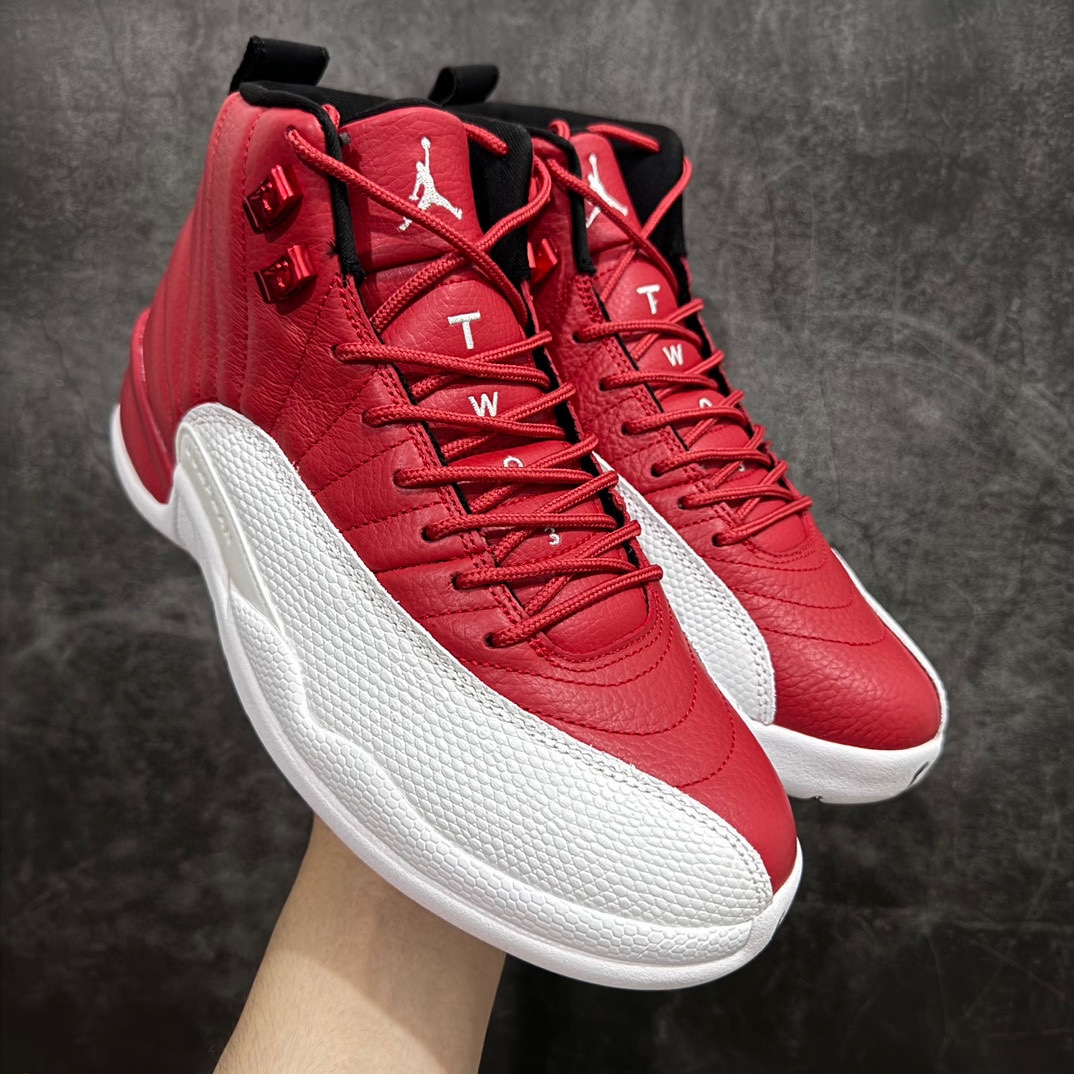 顶级外贸版AirJordanAJ12Retro红白130690-600原楦原纸板开发原汁原味12代鞋型进