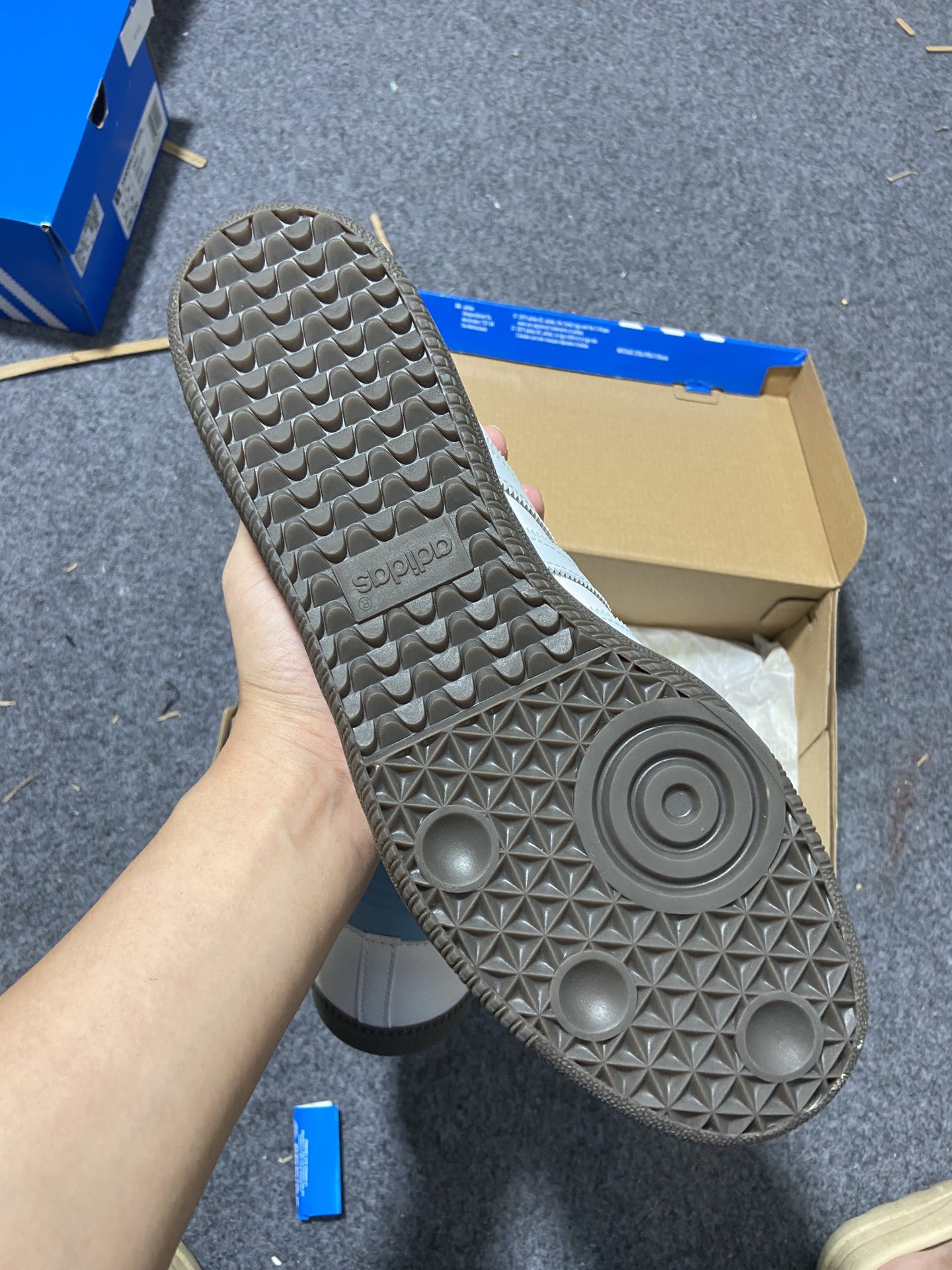 OriginalsSize:35.5-46纯原版出品-ADOriginalsSambaOG白蓝ID205